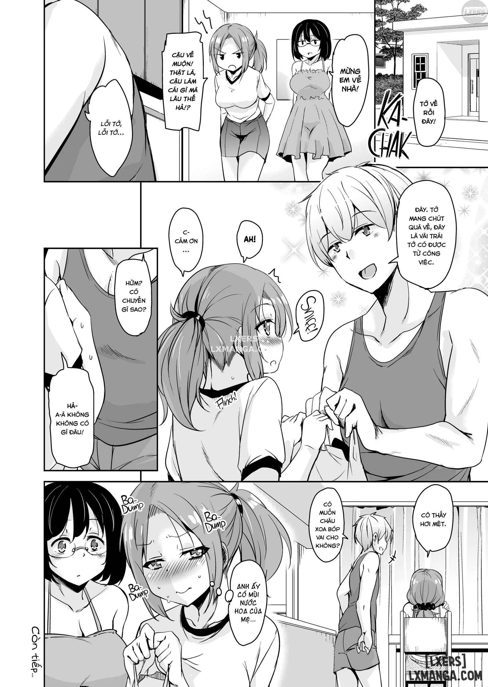 HentaiVN.net - Ảnh 31 - Tropical Island Maniacs: My Host Family is so Lewd! - Chapter 4
