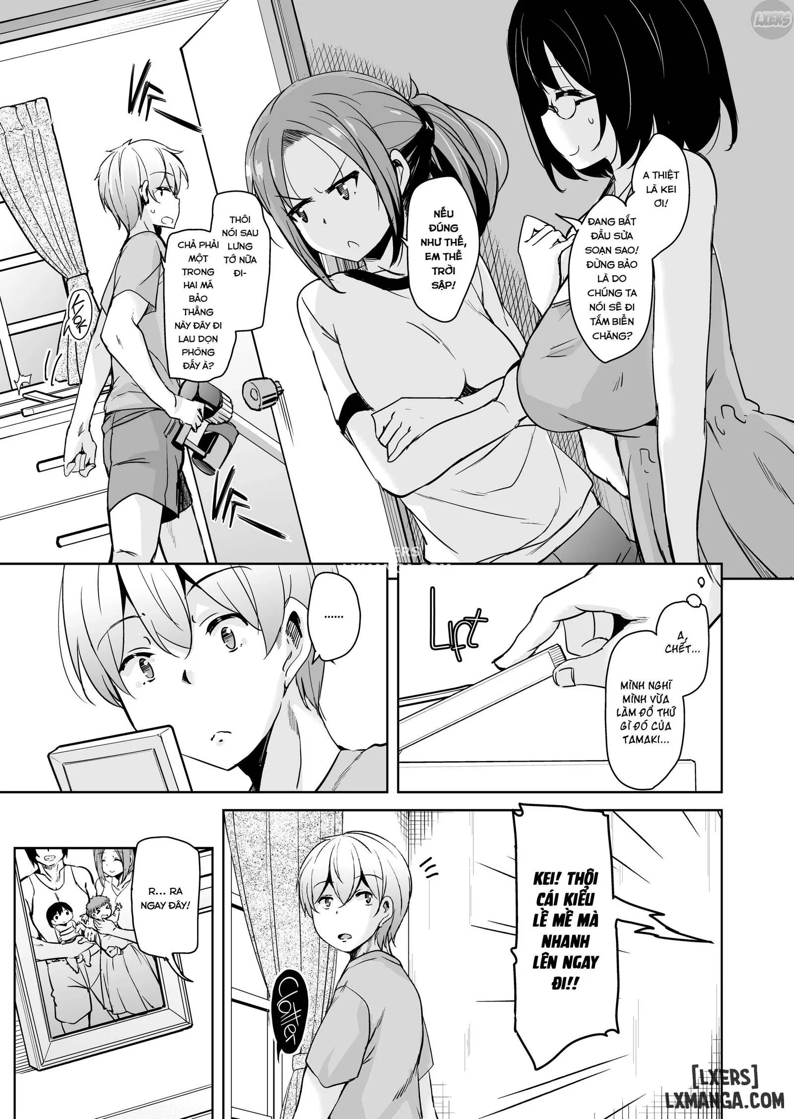 HentaiVN.net - Ảnh 4 - Tropical Island Maniacs: My Host Family is so Lewd! - Chapter 4