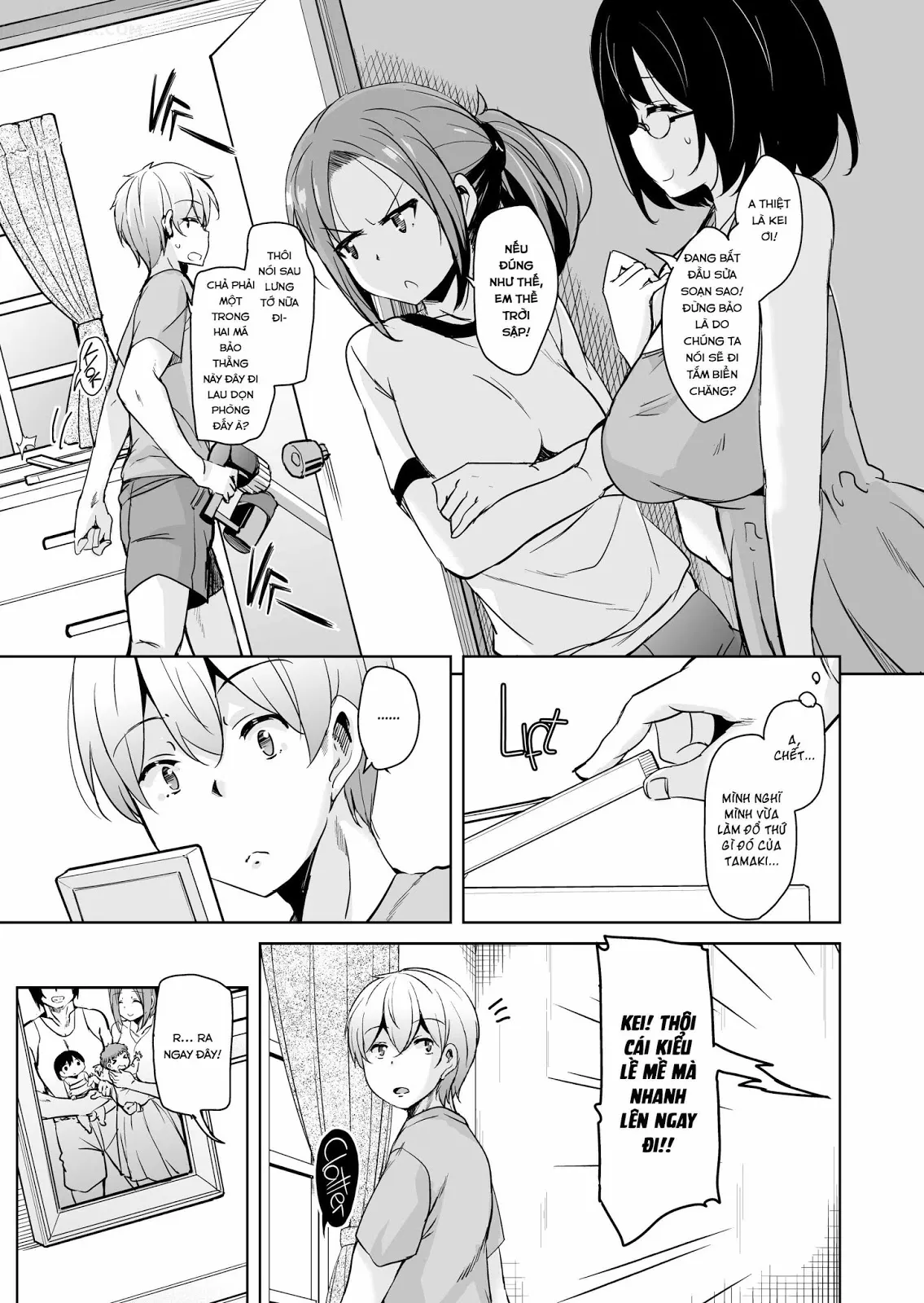 HentaiVN.net - Ảnh 10 - Tropical Island Maniacs: My Host Family is so Lewd! - Chap 4