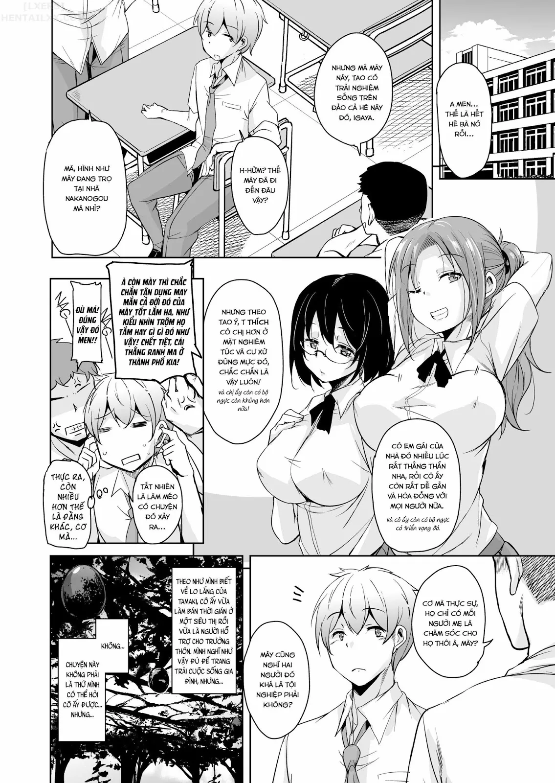 HentaiVN.net - Ảnh 27 - Tropical Island Maniacs: My Host Family is so Lewd! - Chap 4