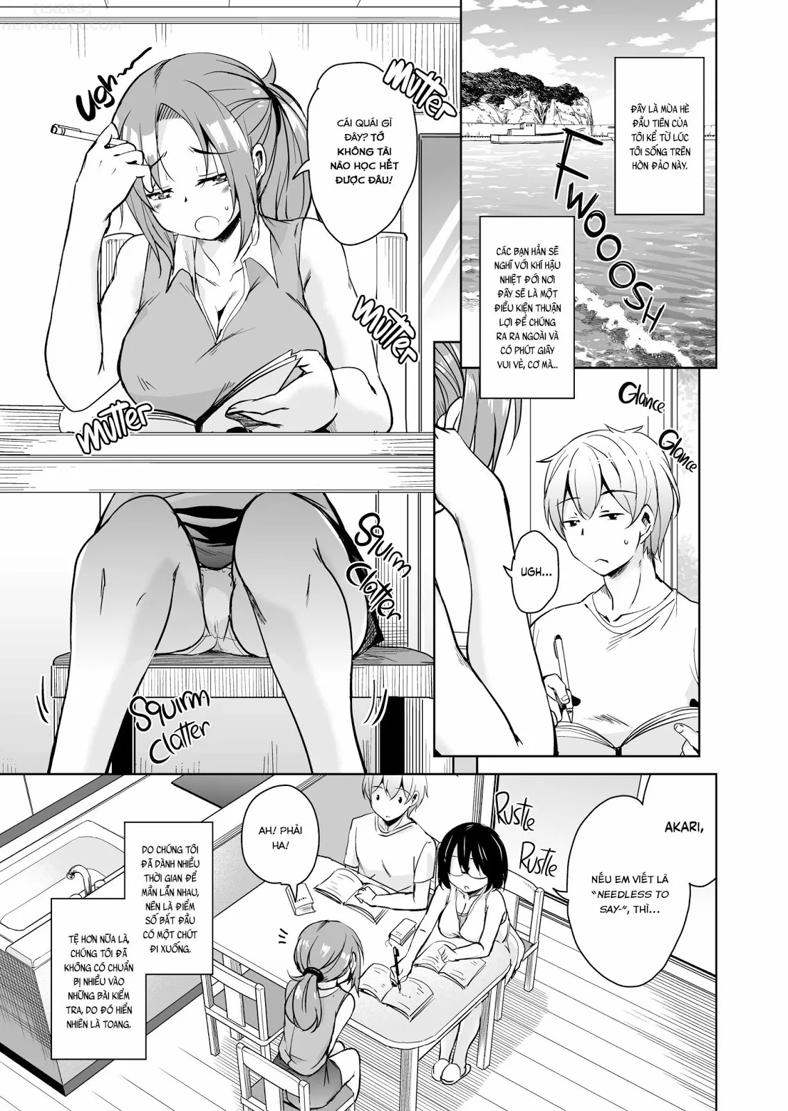 HentaiVN.net - Ảnh 10 - Tropical Island Maniacs: My Host Family is so Lewd! - Chap 5