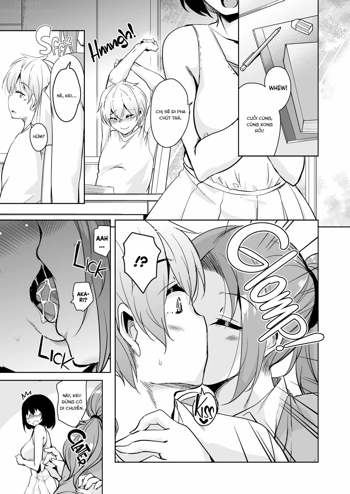 HentaiVN.net - Ảnh 12 - Tropical Island Maniacs: My Host Family is so Lewd! - Chap 5