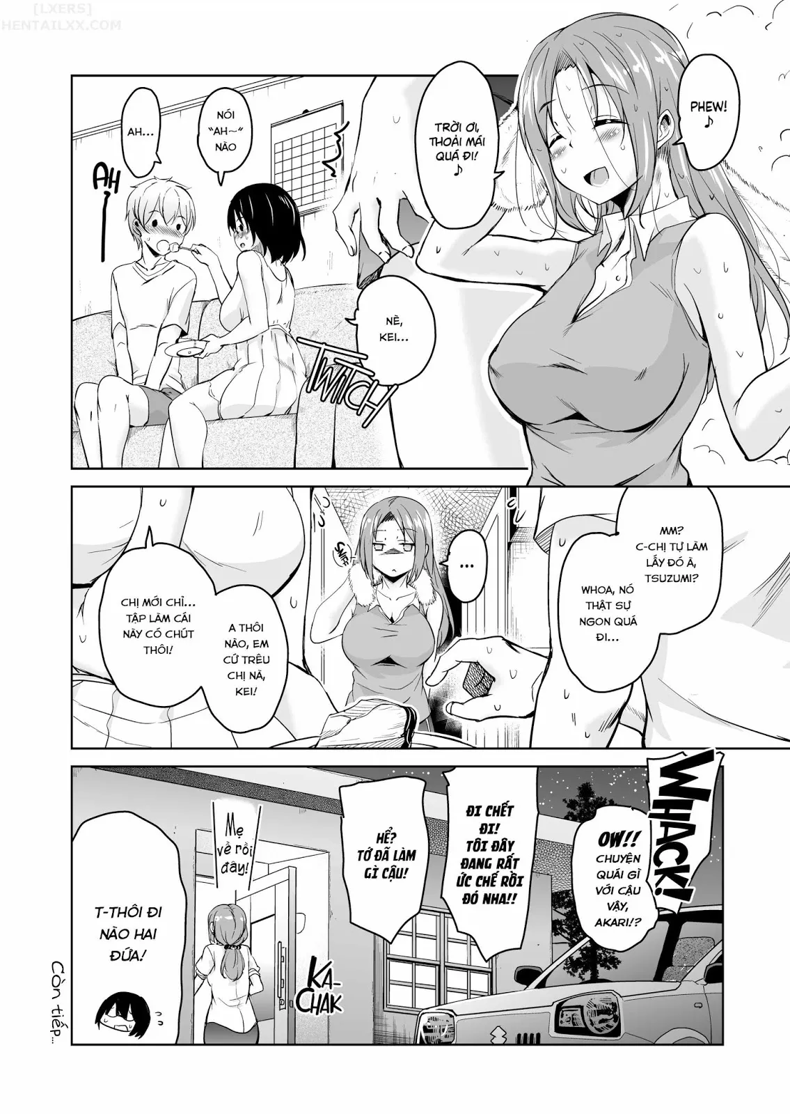 HentaiVN.net - Ảnh 33 - Tropical Island Maniacs: My Host Family is so Lewd! - Chap 5