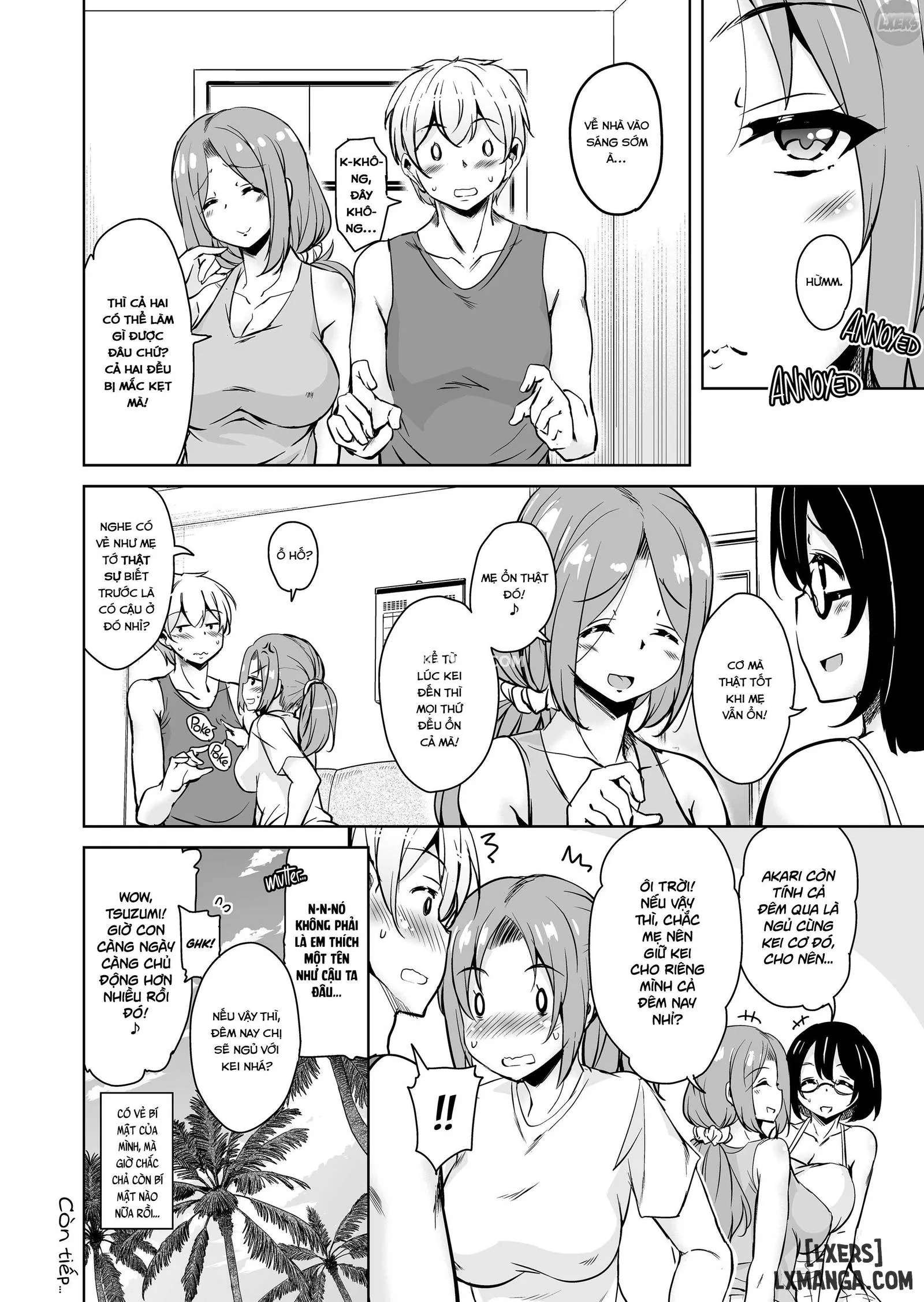 HentaiVN.net - Ảnh 27 - Tropical Island Maniacs: My Host Family is so Lewd! - Chapter 6