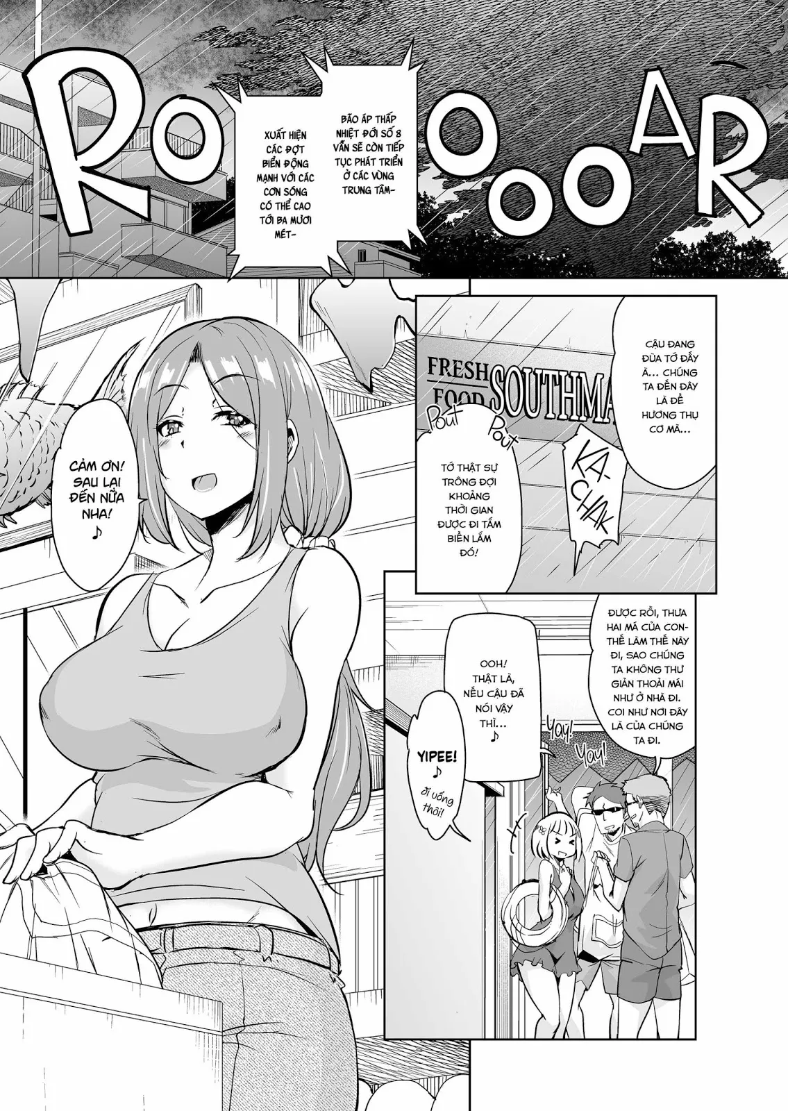 HentaiVN.net - Ảnh 10 - Tropical Island Maniacs: My Host Family is so Lewd! - Chap 6