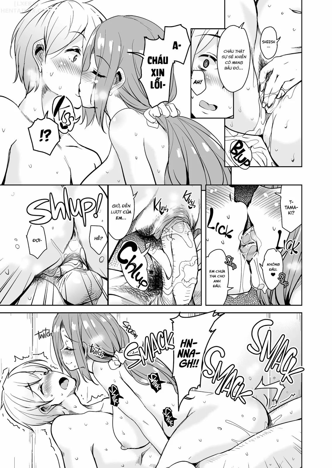 HentaiVN.net - Ảnh 25 - Tropical Island Maniacs: My Host Family is so Lewd! - Chap 6