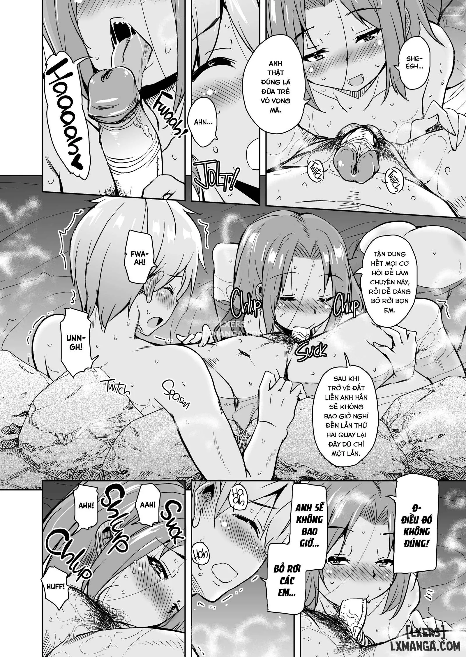HentaiVN.net - Ảnh 15 - Tropical Island Maniacs: My Host Family is so Lewd! - Chapter 7