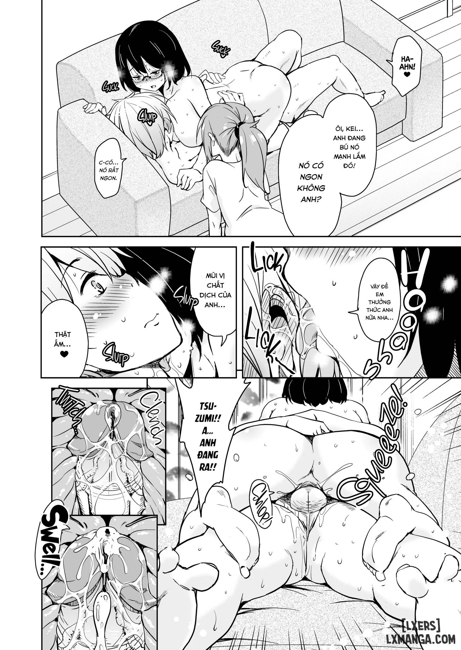 HentaiVN.net - Ảnh 15 - Tropical Island Maniacs: My Host Family is so Lewd! - Chapter 8 END
