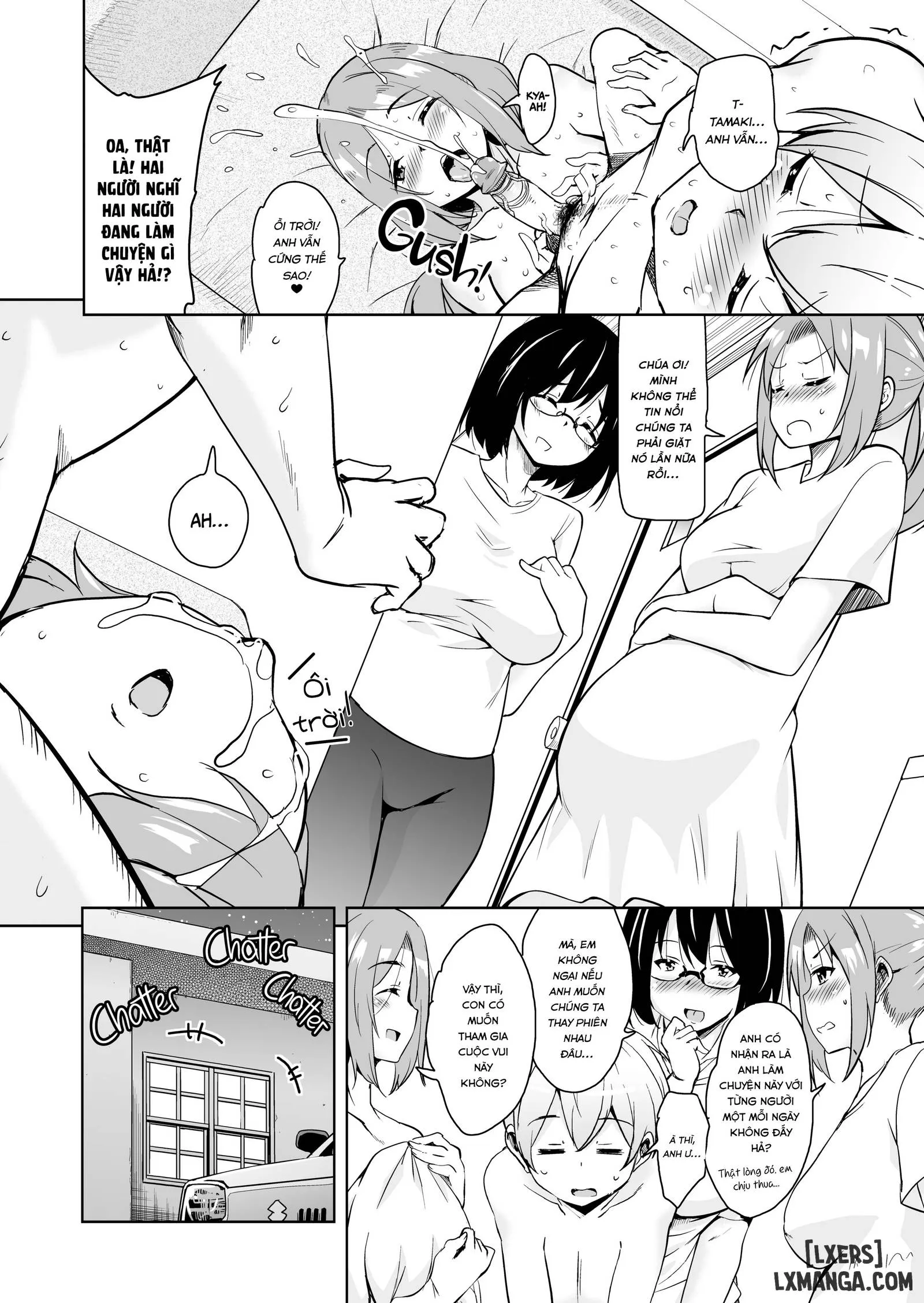 HentaiVN.net - Ảnh 23 - Tropical Island Maniacs: My Host Family is so Lewd! - Chapter 8 END