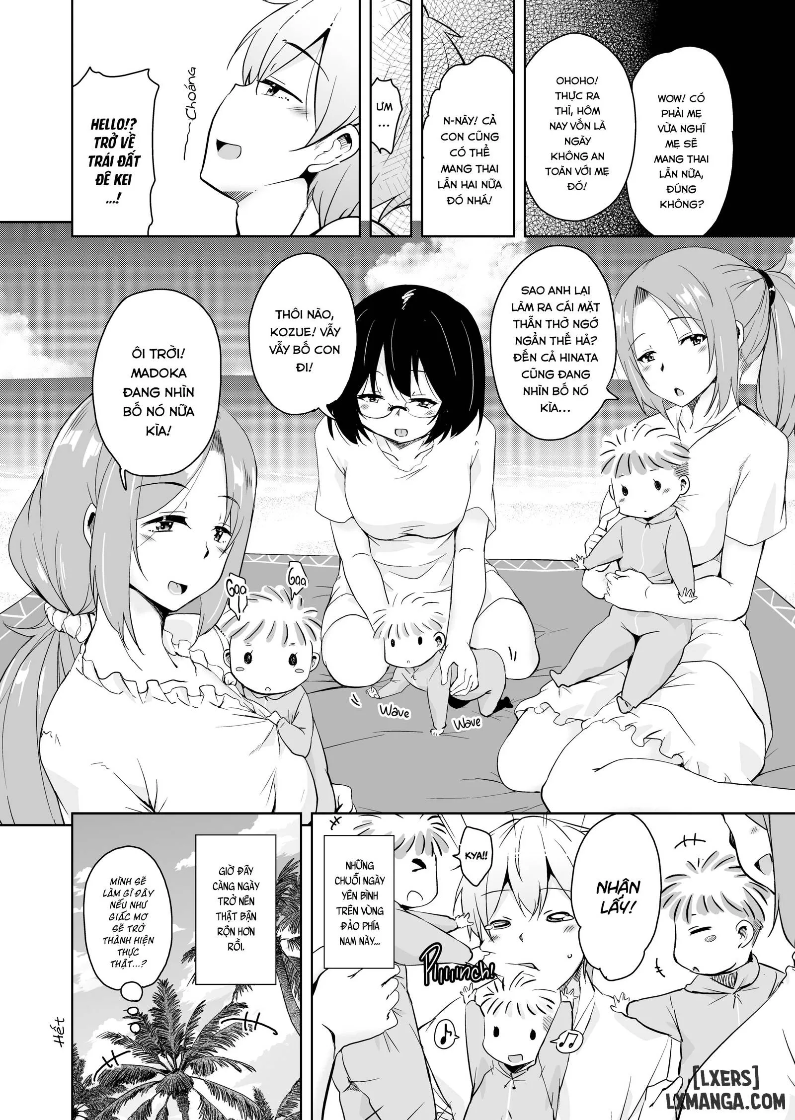 HentaiVN.net - Ảnh 27 - Tropical Island Maniacs: My Host Family is so Lewd! - Chapter 8 END