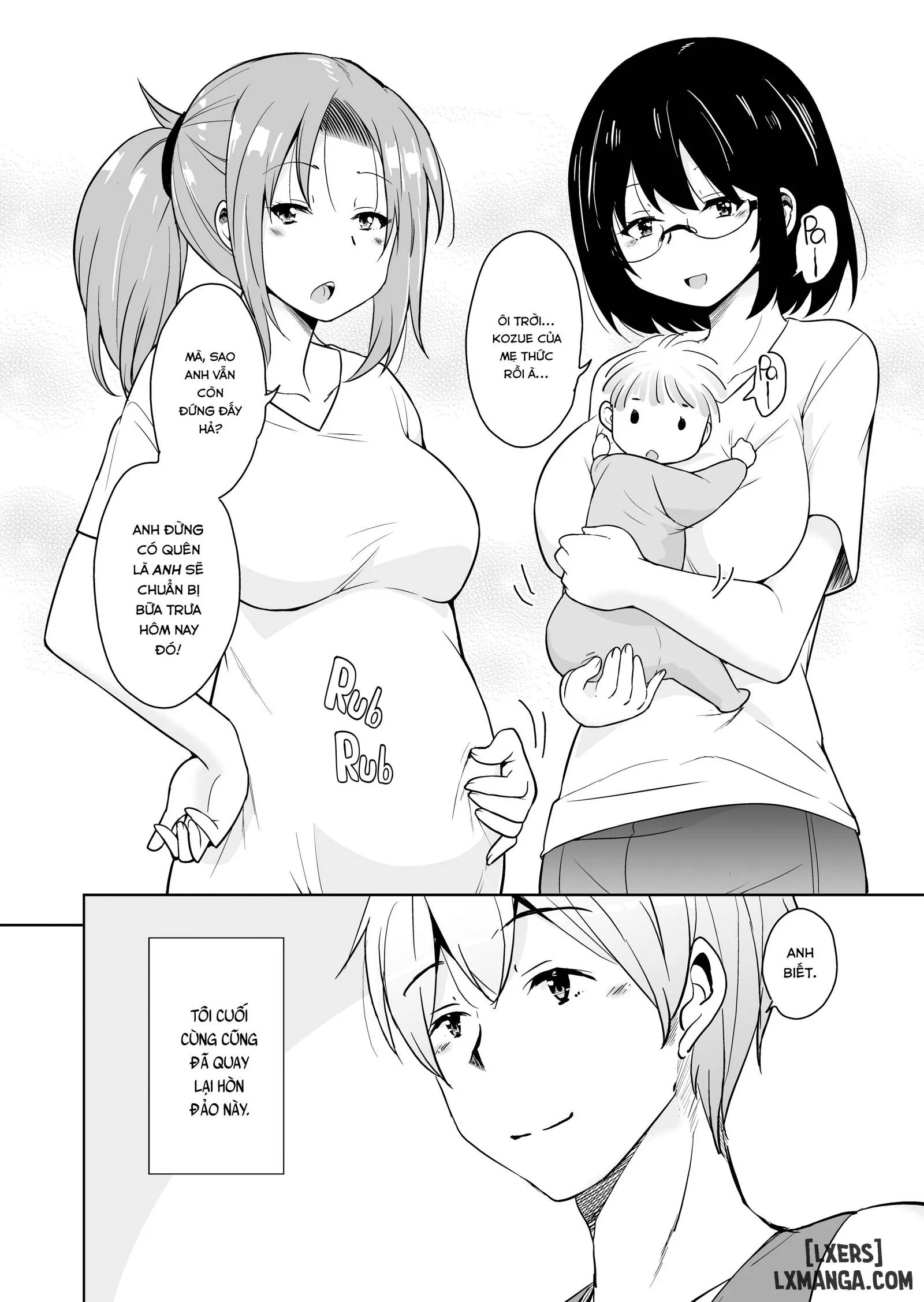 HentaiVN.net - Ảnh 5 - Tropical Island Maniacs: My Host Family is so Lewd! - Chapter 8 END