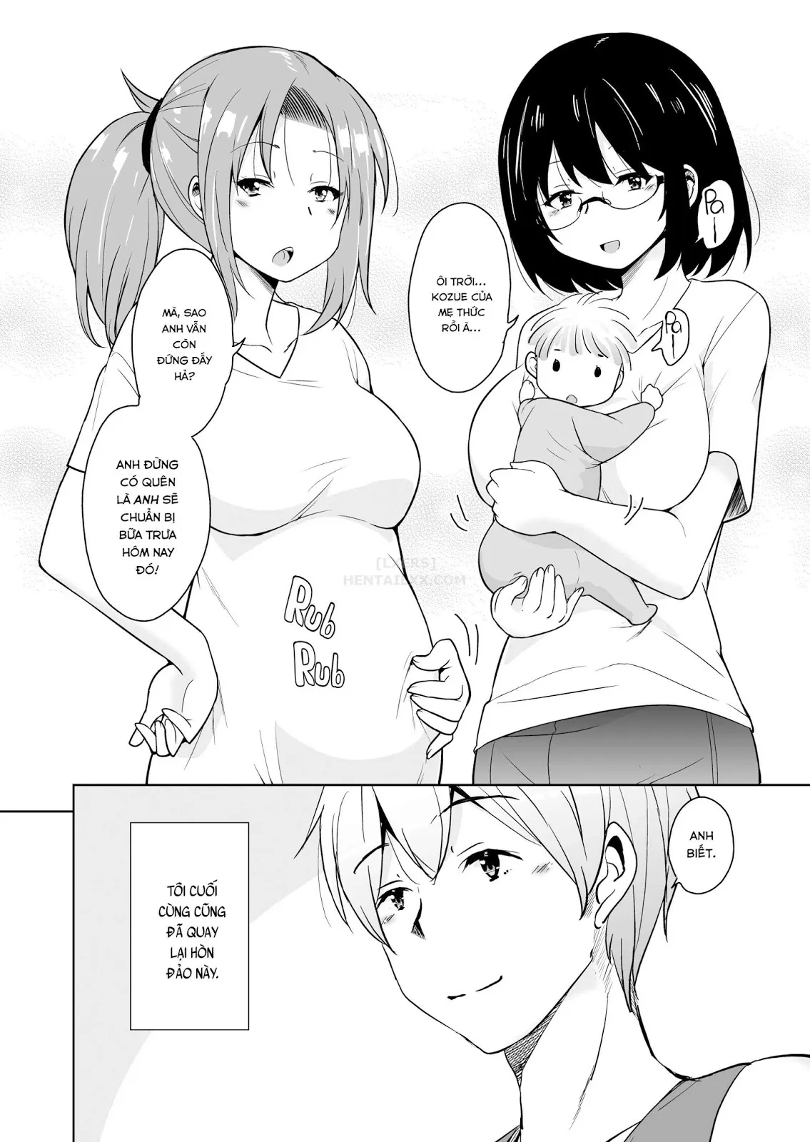 HentaiVN.net - Ảnh 7 - Tropical Island Maniacs: My Host Family is so Lewd! - Chap 8 - END
