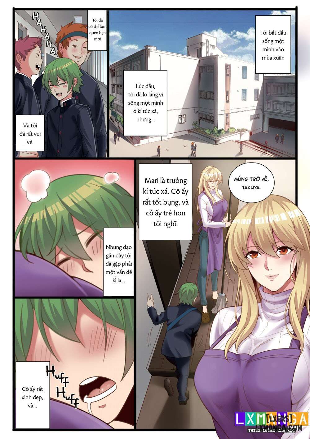 HentaiVN.net - Ảnh 2 - Life With My Dorm Mother - Oneshot