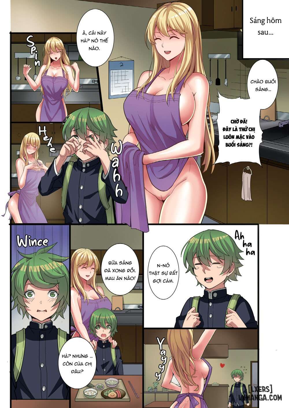 HentaiVN.net - Ảnh 21 - Life With My Dorm Mother - Oneshot