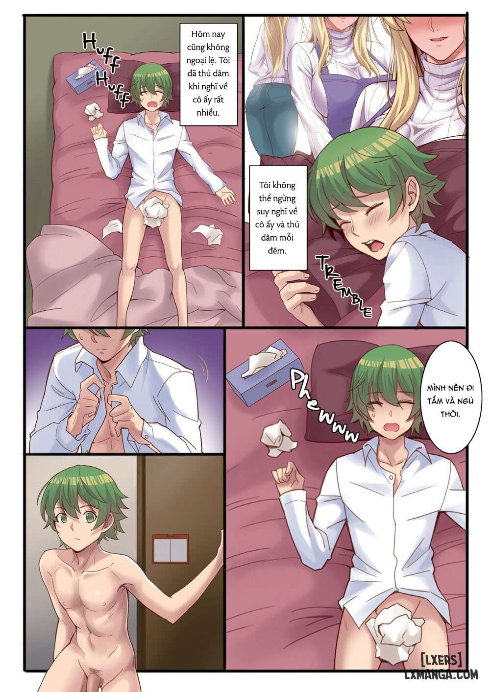 HentaiVN.net - Ảnh 3 - Life With My Dorm Mother - Oneshot