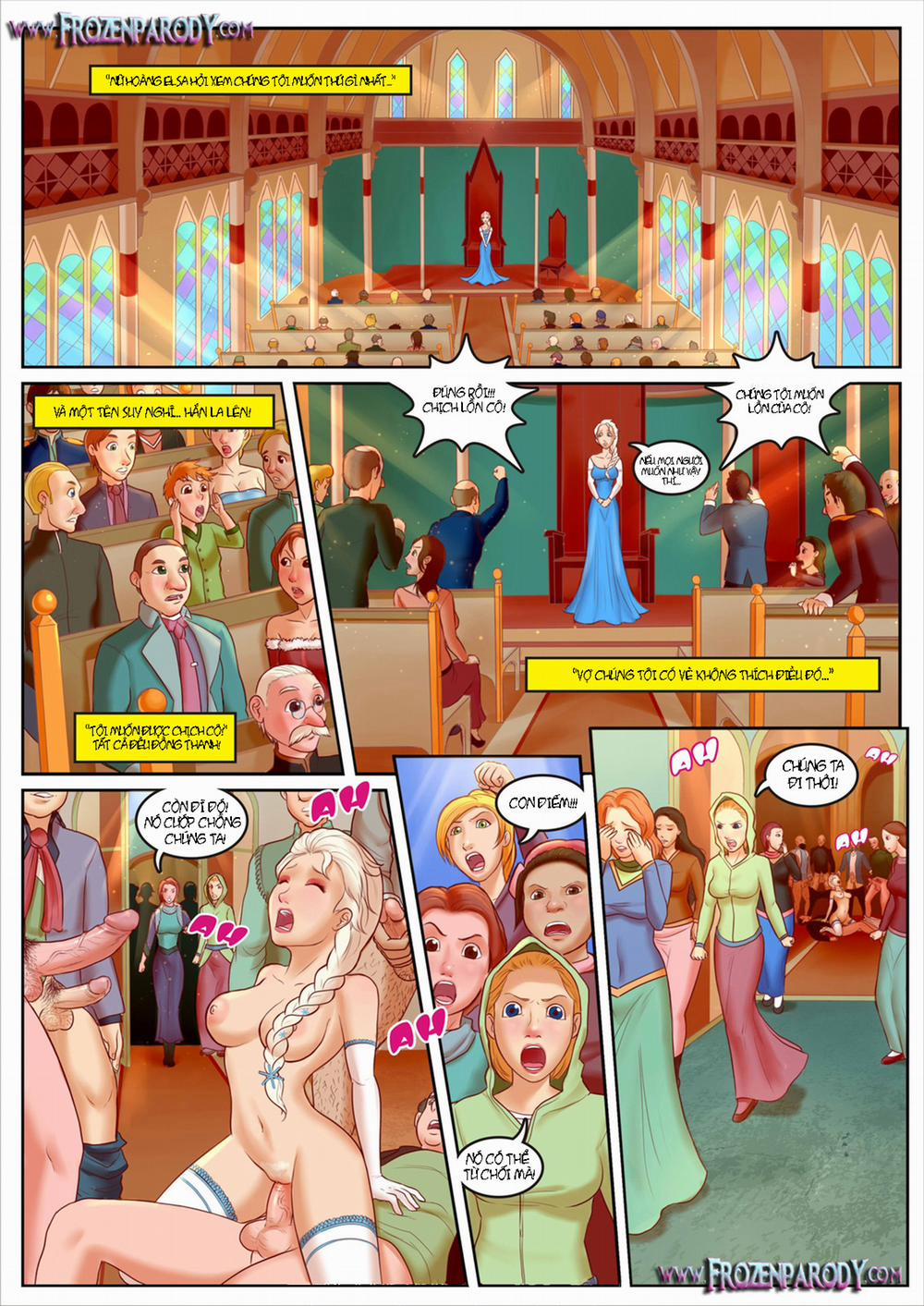 HentaiVN.net - Ảnh 5 - Frozen Parody (Frozen) [Frozen Parody Collection] - Chap 1