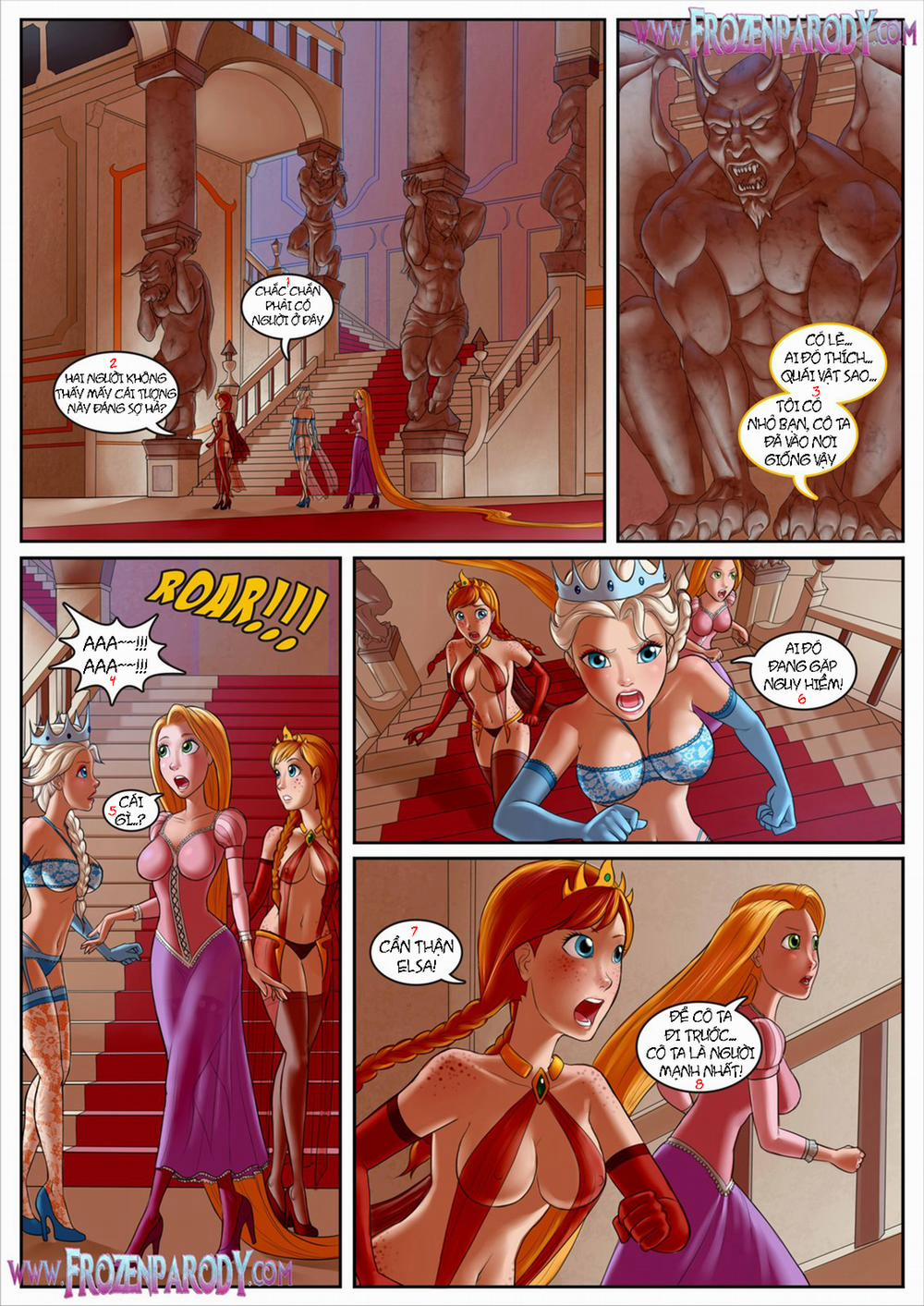 HentaiVN.net - Ảnh 3 - Frozen Parody (Frozen) [Frozen Parody Collection] - Chap 6.1