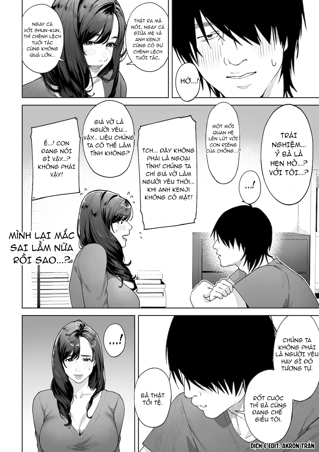 HentaiVN.net - Ảnh 26 - Watashi… Anata no Okaa-san ni Narimasu! - Oneshot