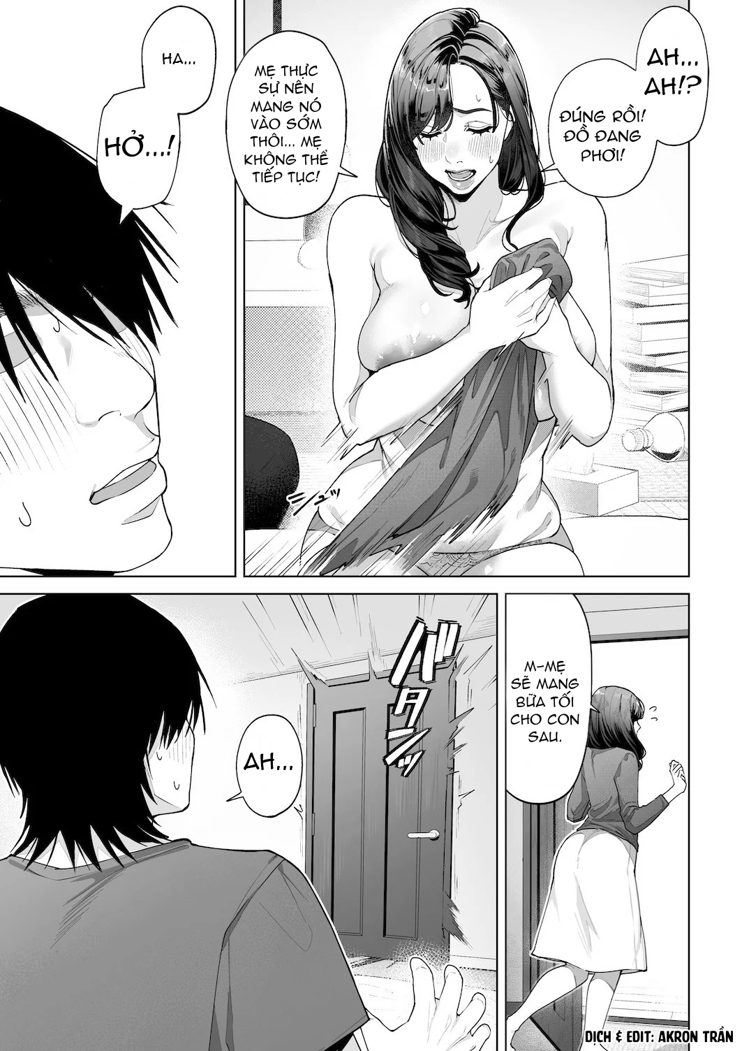 HentaiVN.net - Ảnh 41 - Watashi… Anata no Okaa-san ni Narimasu! - Oneshot