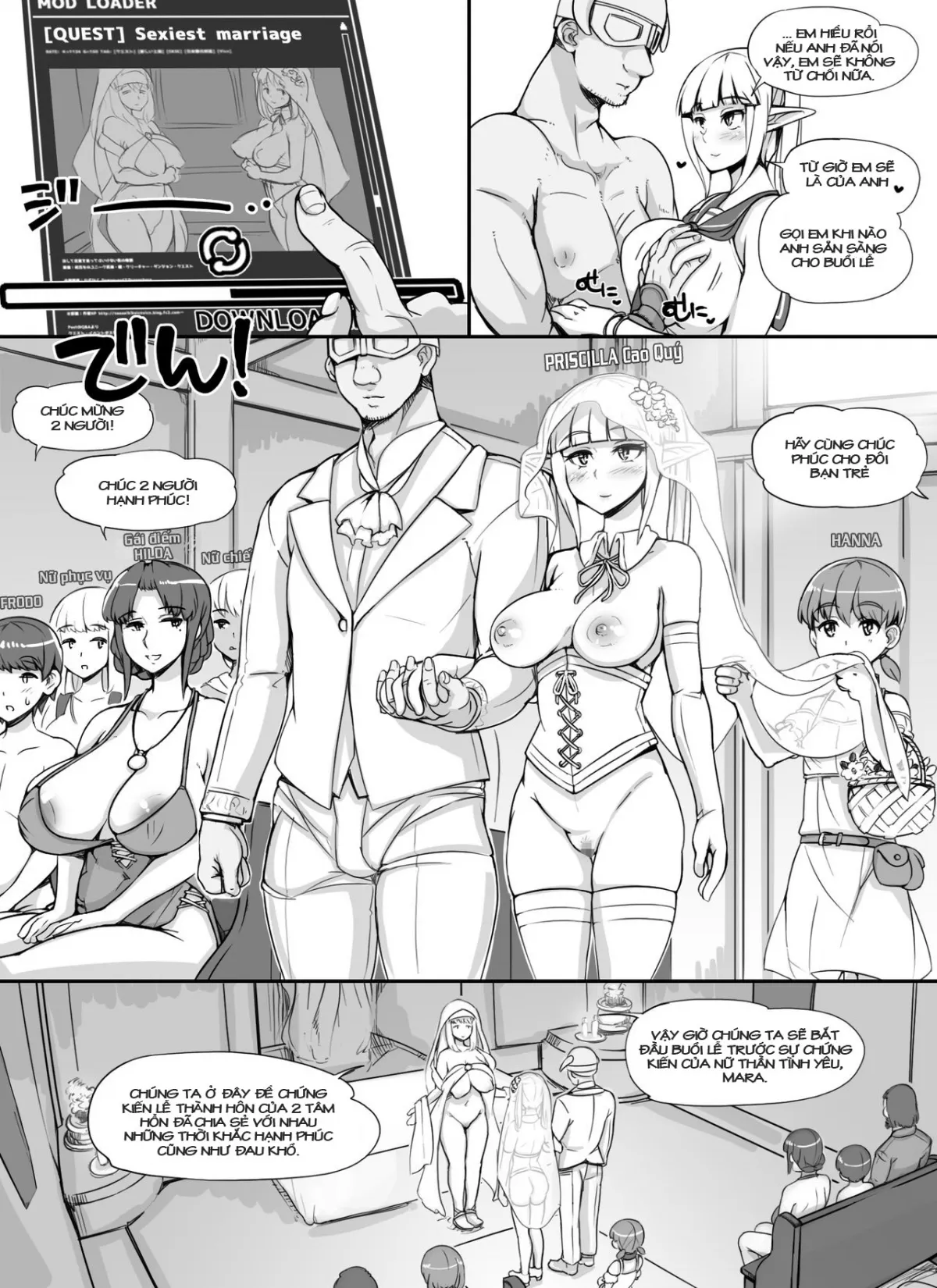 HentaiVN.net - Ảnh 16 - NPC Kan MOD + Omake - Chap 3