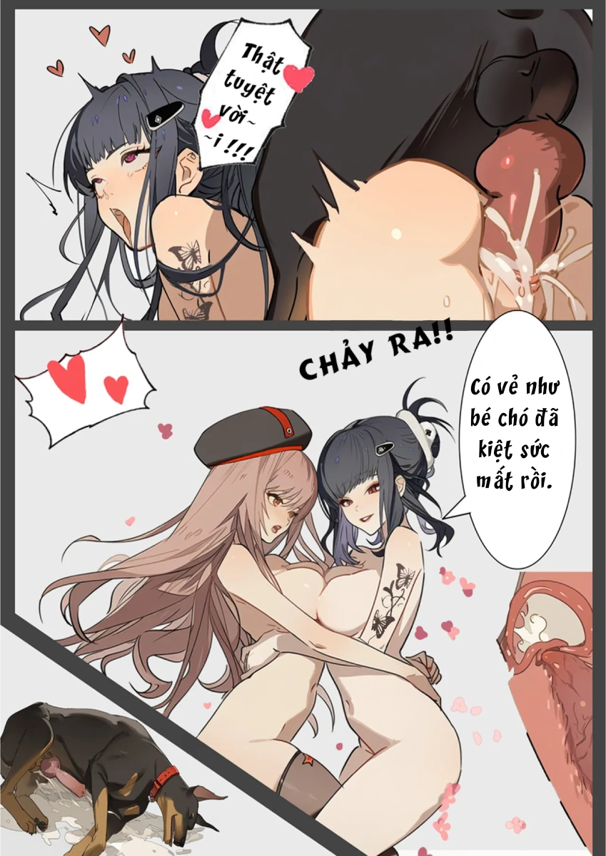 HentaiVN.net - Ảnh 21 - Bữa tiệc thú tính của Rapi và D - Oneshot