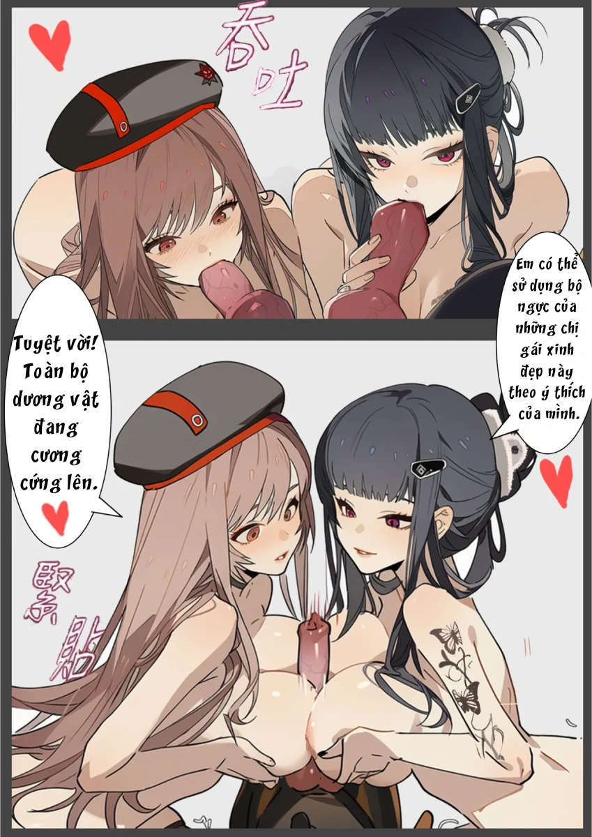 HentaiVN.net - Ảnh 24 - Bữa tiệc thú tính của Rapi và D - Oneshot