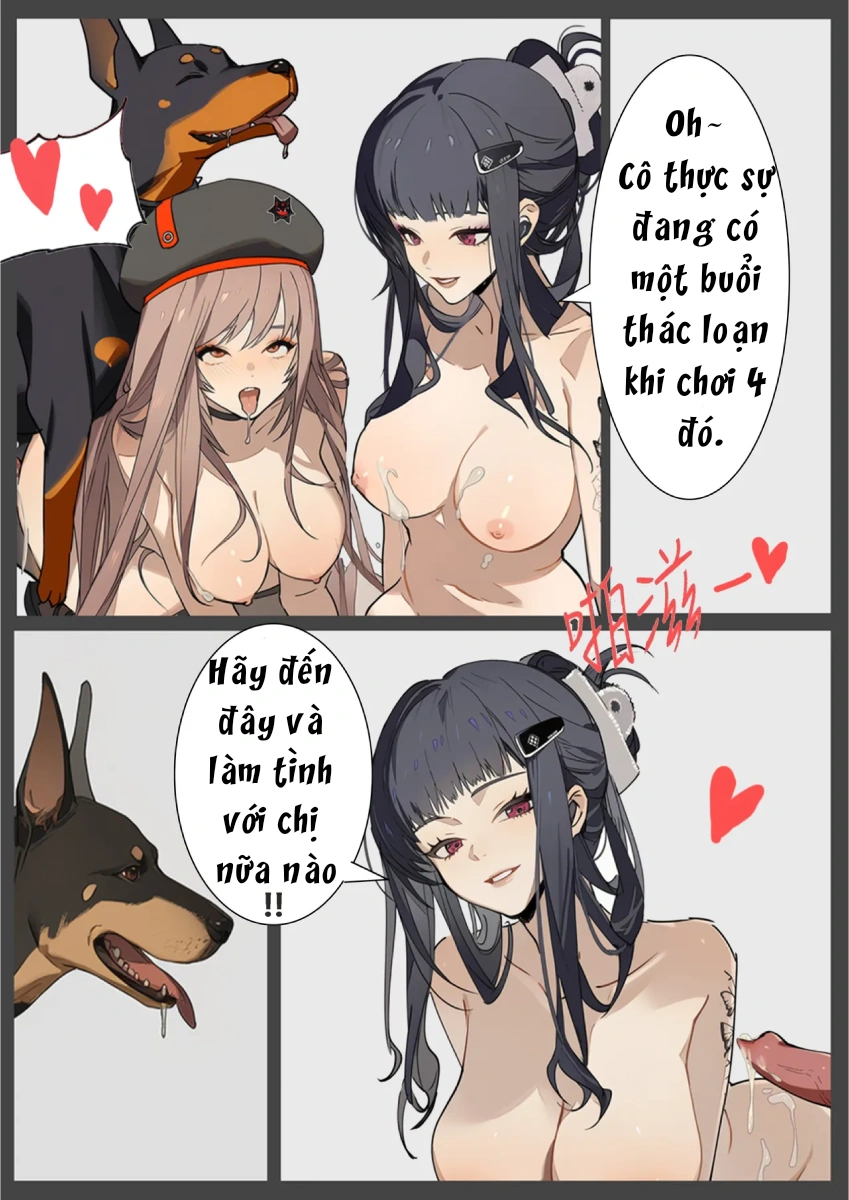 HentaiVN.net - Ảnh 32 - Bữa tiệc thú tính của Rapi và D - Oneshot