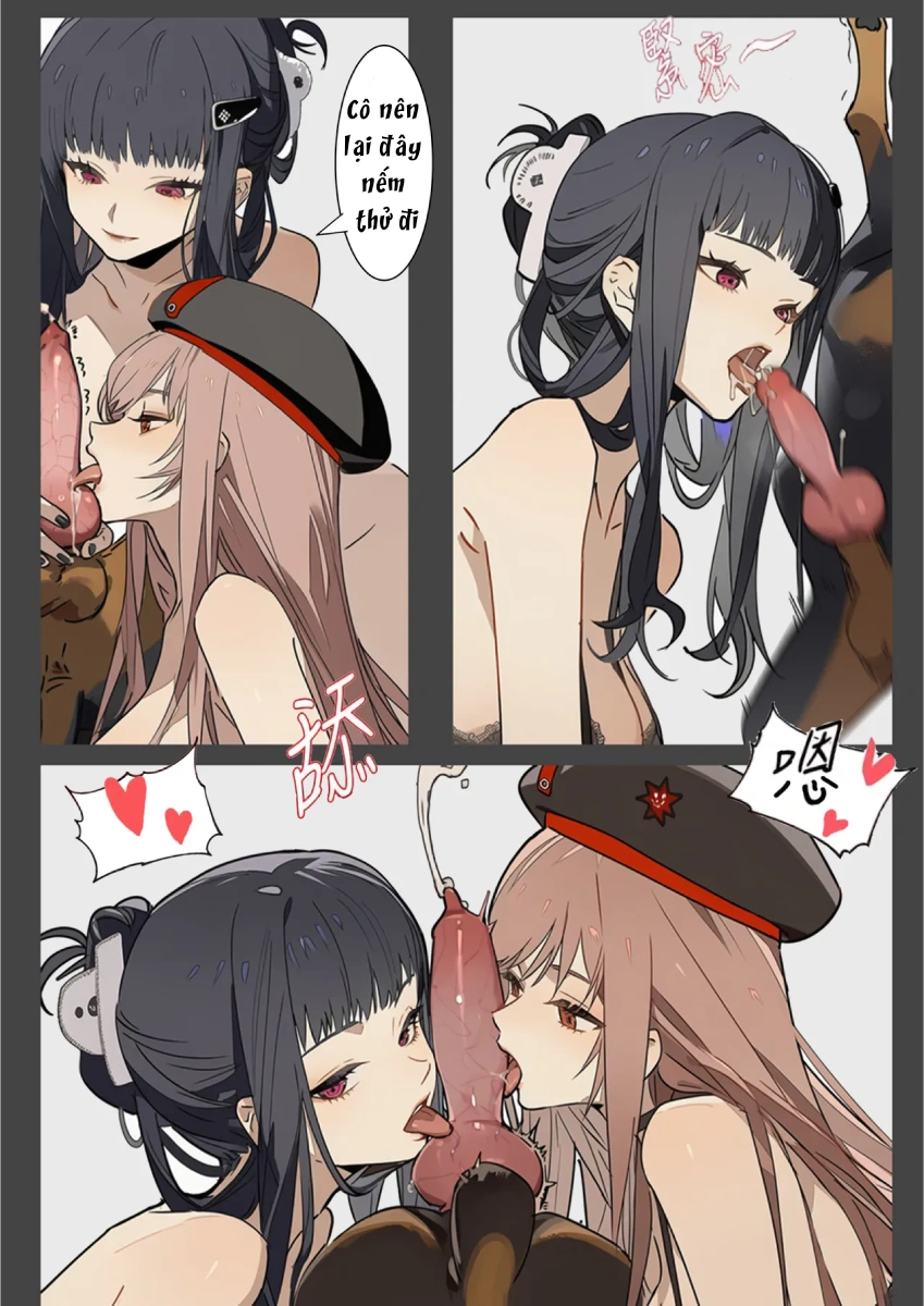 HentaiVN.net - Ảnh 8 - Bữa tiệc thú tính của Rapi và D - Oneshot