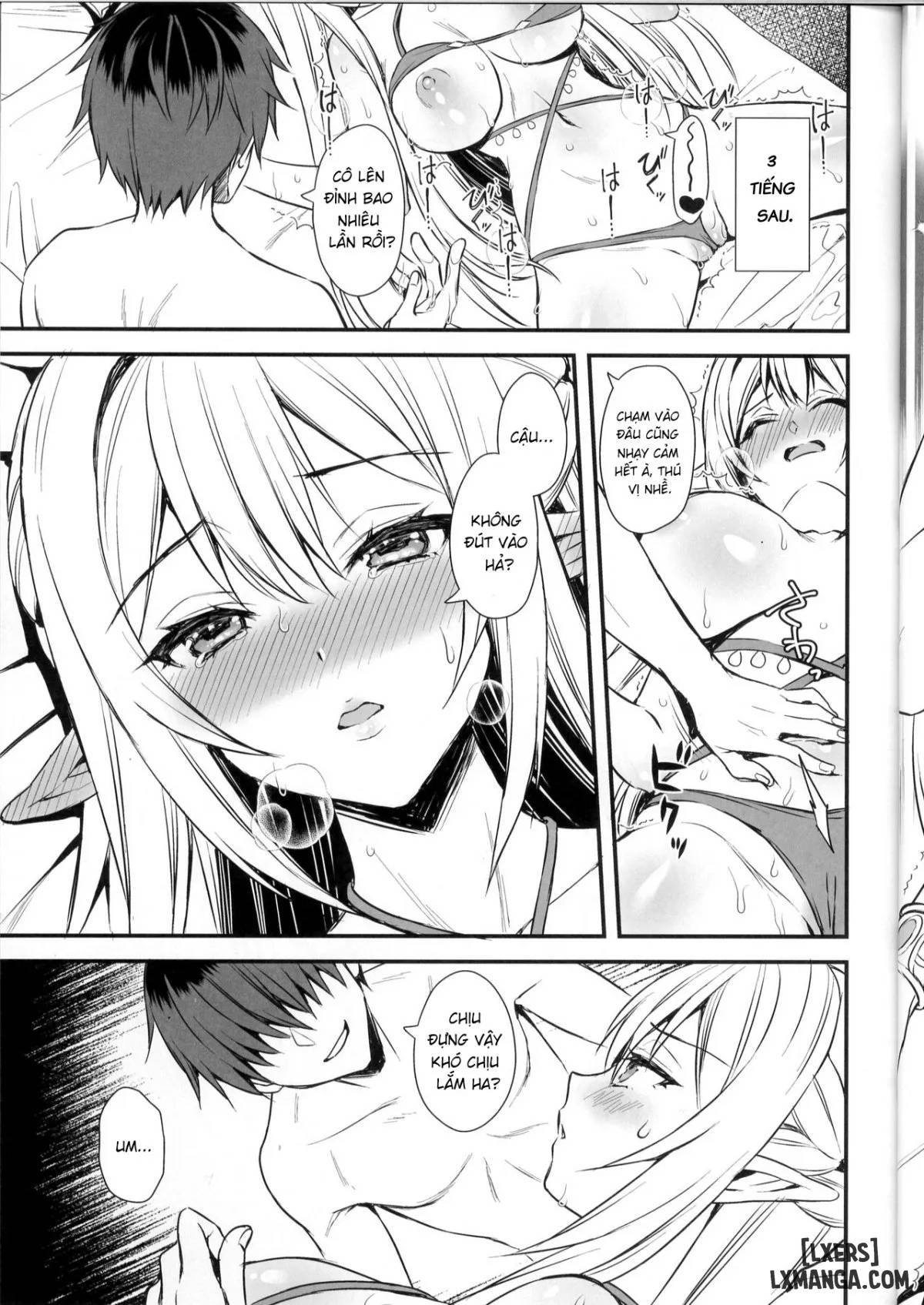 HentaiVN.net - Ảnh 10 - Horny Isekai Elf's Evil Eye - Chapter 5.5