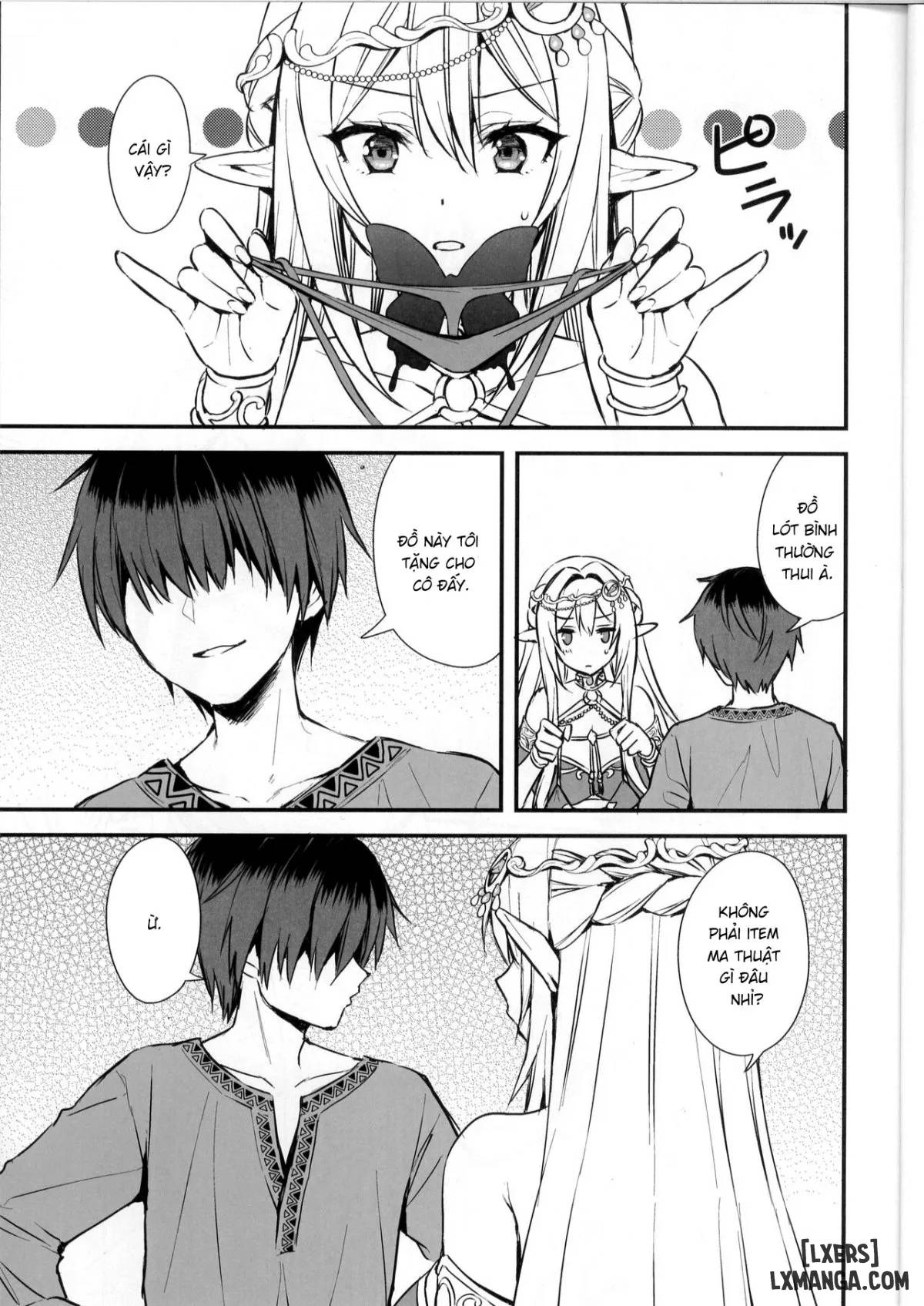 HentaiVN.net - Ảnh 4 - Horny Isekai Elf's Evil Eye - Chapter 5.5
