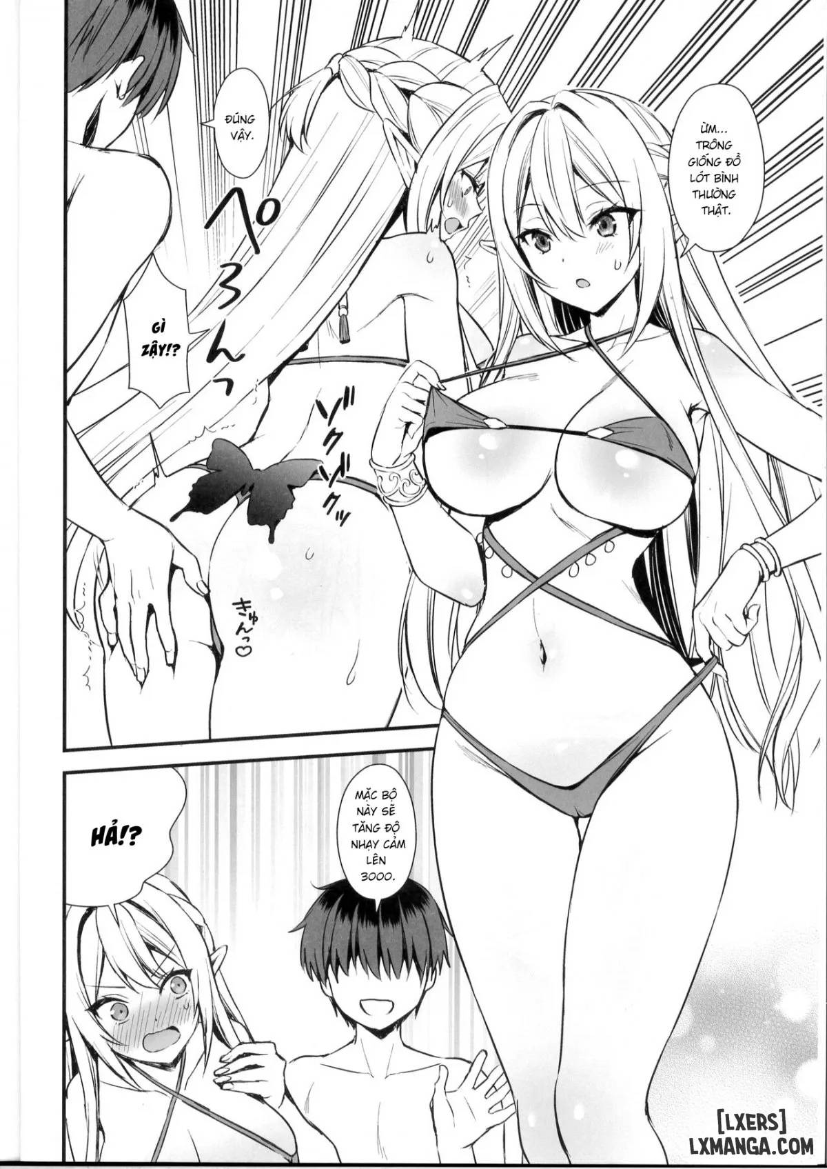HentaiVN.net - Ảnh 5 - Horny Isekai Elf's Evil Eye - Chapter 5.5