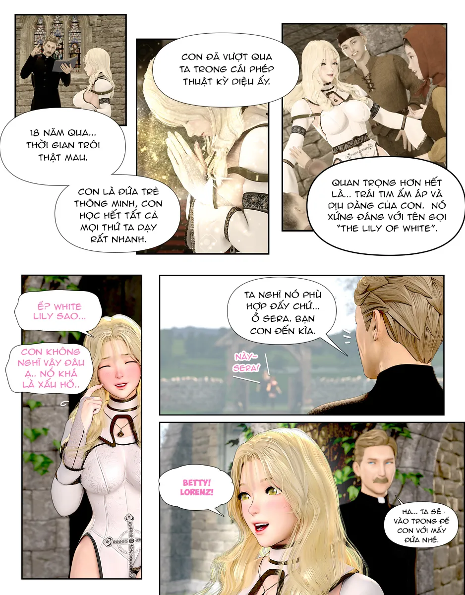 HentaiVN.net - Ảnh 9 - The Lily Praying For Light - Chap 1