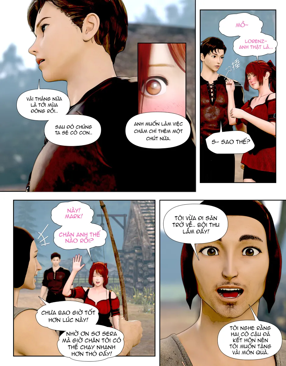 HentaiVN.net - Ảnh 12 - The Lily Praying For Light - Chap 1