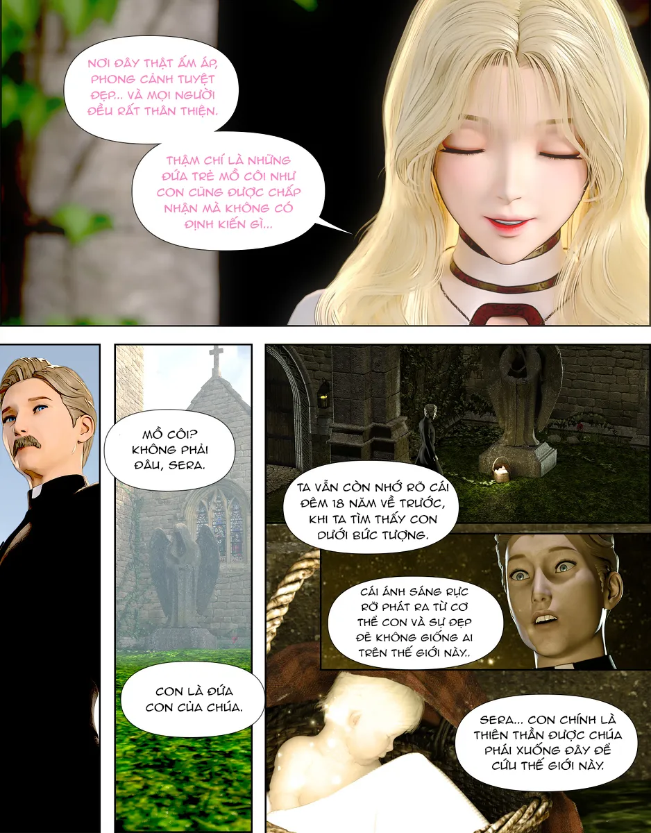 HentaiVN.net - Ảnh 8 - The Lily Praying For Light - Chap 1