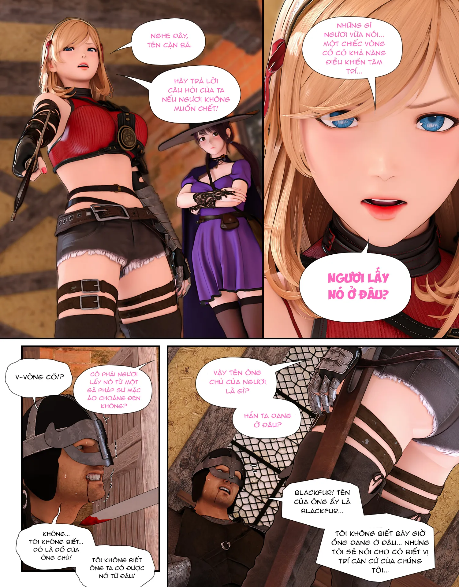 HentaiVN.net - Ảnh 3 - The Lily Praying For Light - Chap 4