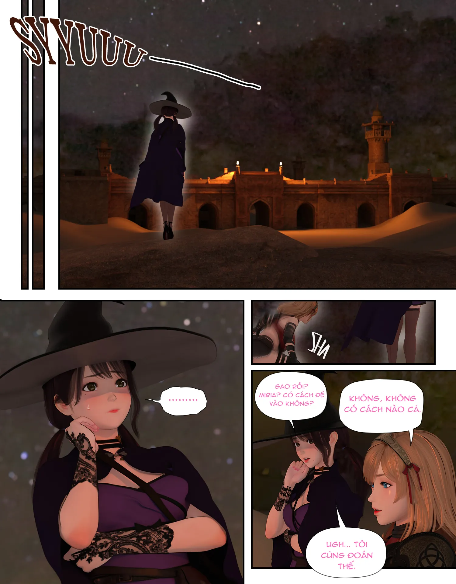 HentaiVN.net - Ảnh 32 - The Lily Praying For Light - Chap 4