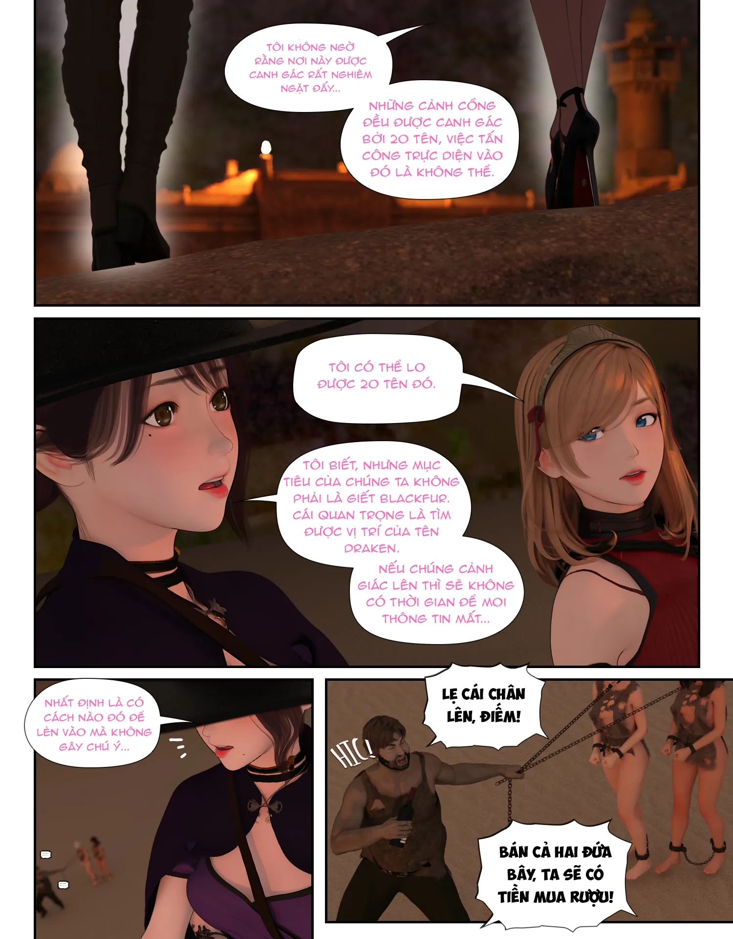 HentaiVN.net - Ảnh 33 - The Lily Praying For Light - Chap 4