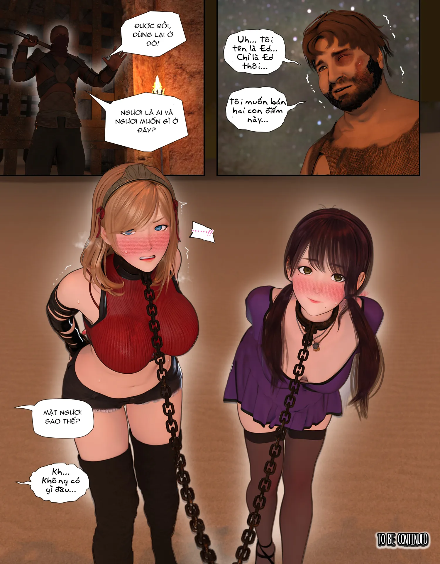 HentaiVN.net - Ảnh 35 - The Lily Praying For Light - Chap 4