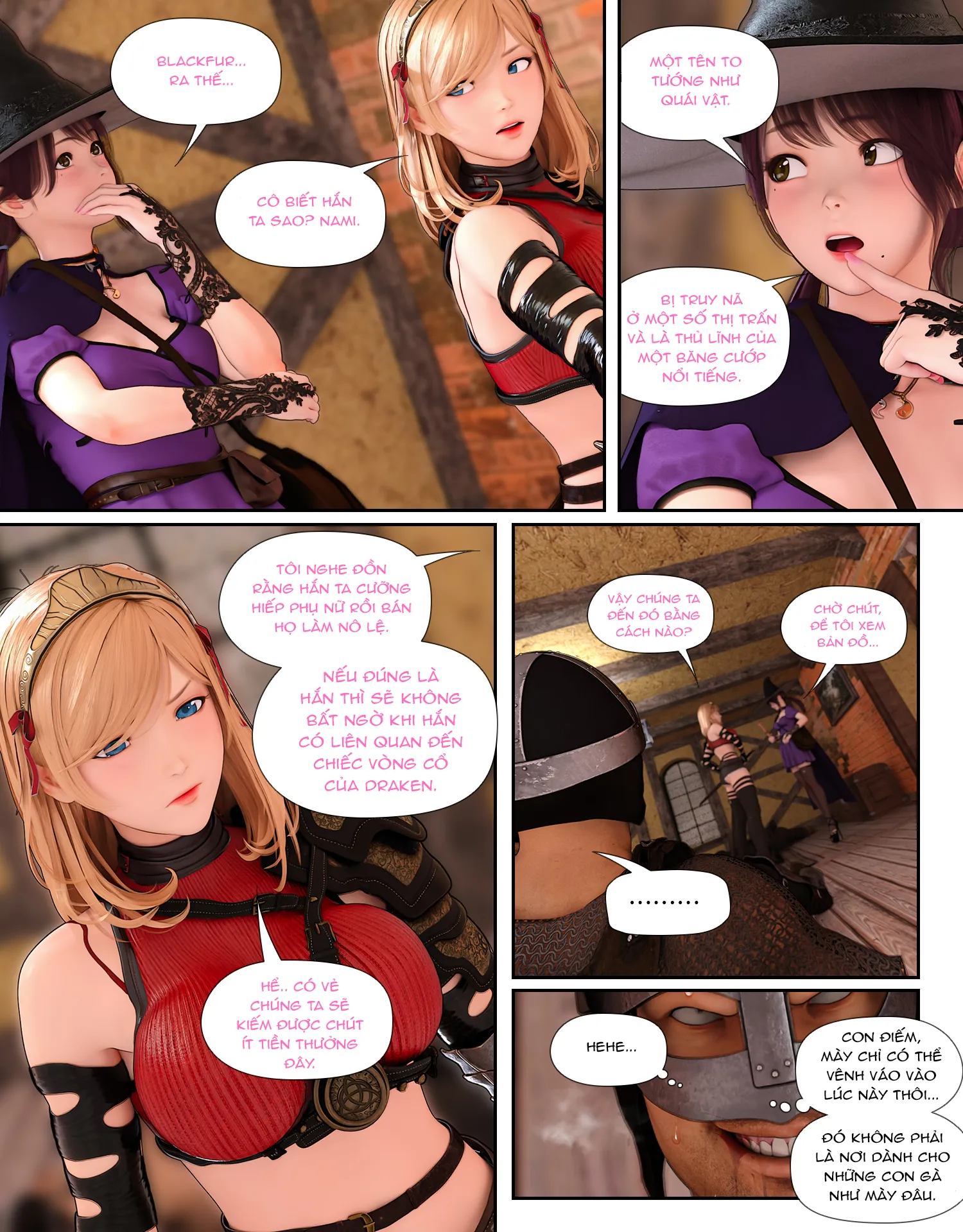 HentaiVN.net - Ảnh 4 - The Lily Praying For Light - Chap 4