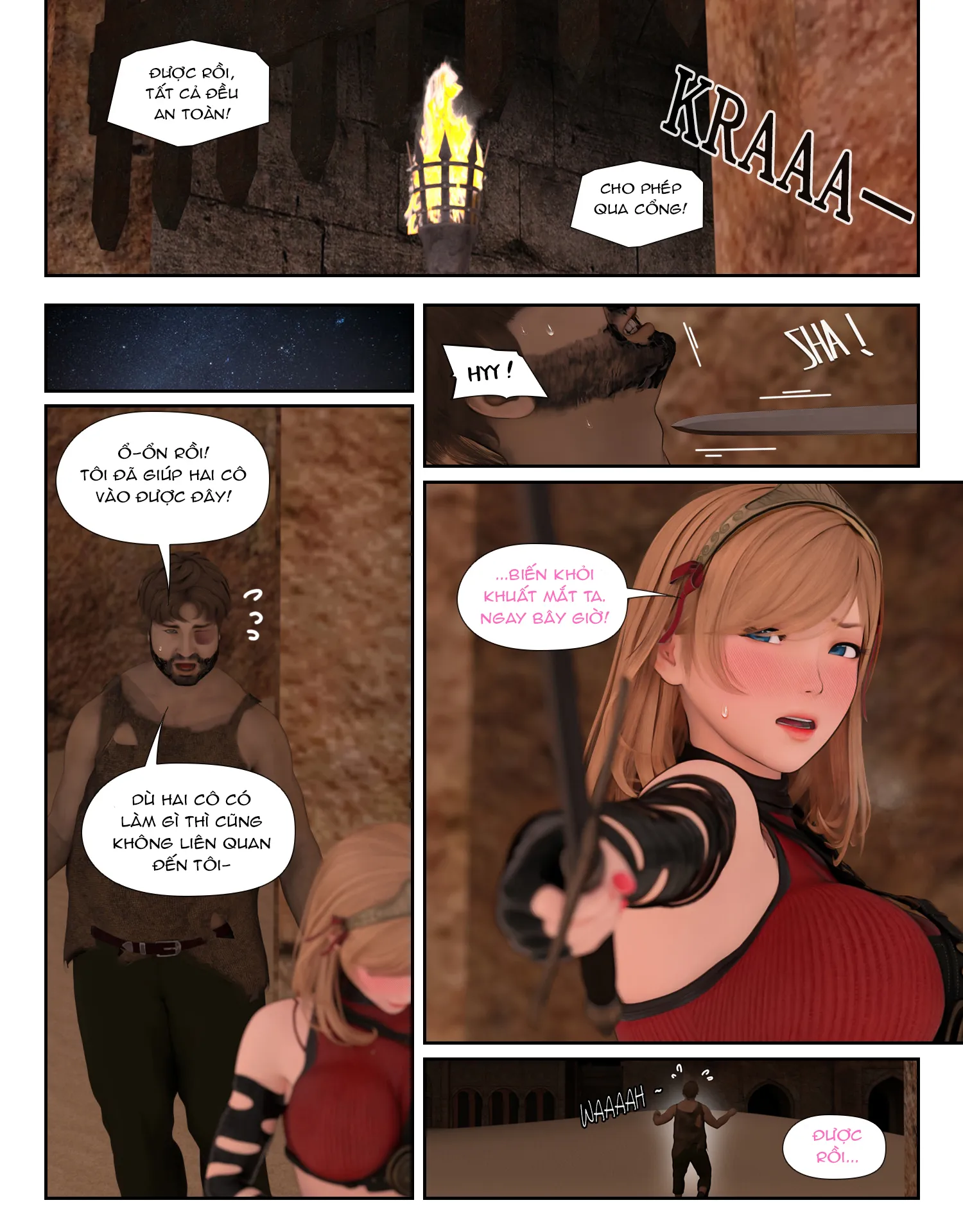HentaiVN.net - Ảnh 4 - The Lily Praying For Light - Chap 5