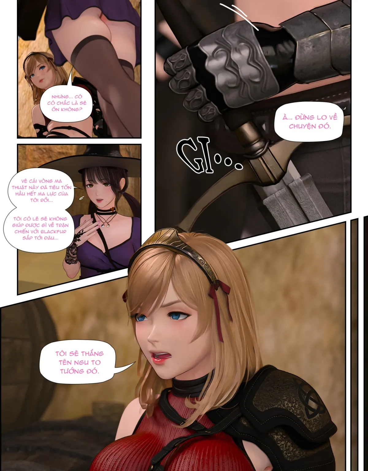 HentaiVN.net - Ảnh 3 - The Lily Praying For Light - Chap 6