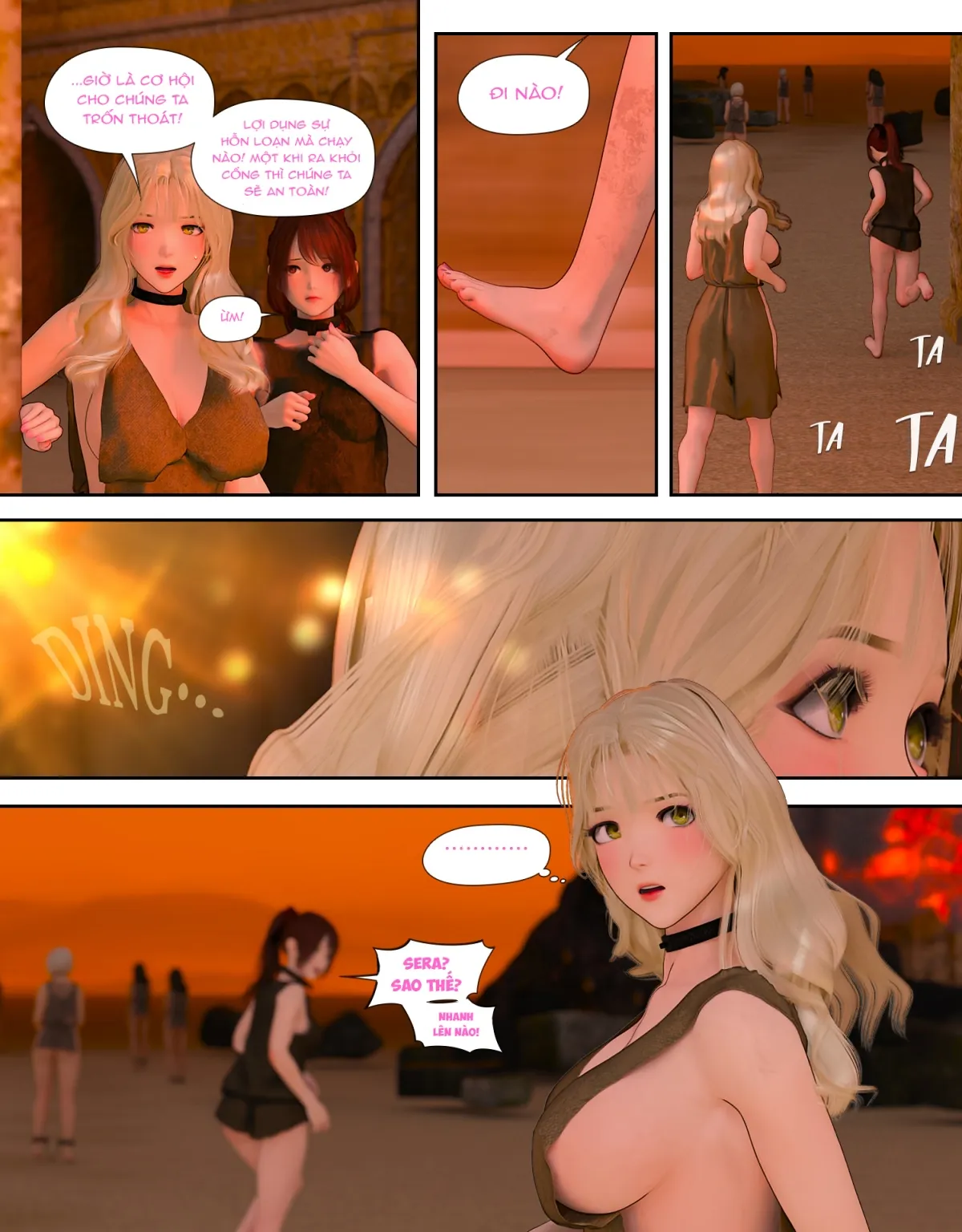 HentaiVN.net - Ảnh 30 - The Lily Praying For Light - Chap 6