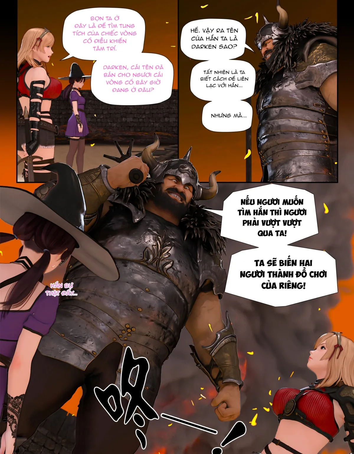 HentaiVN.net - Ảnh 34 - The Lily Praying For Light - Chap 6