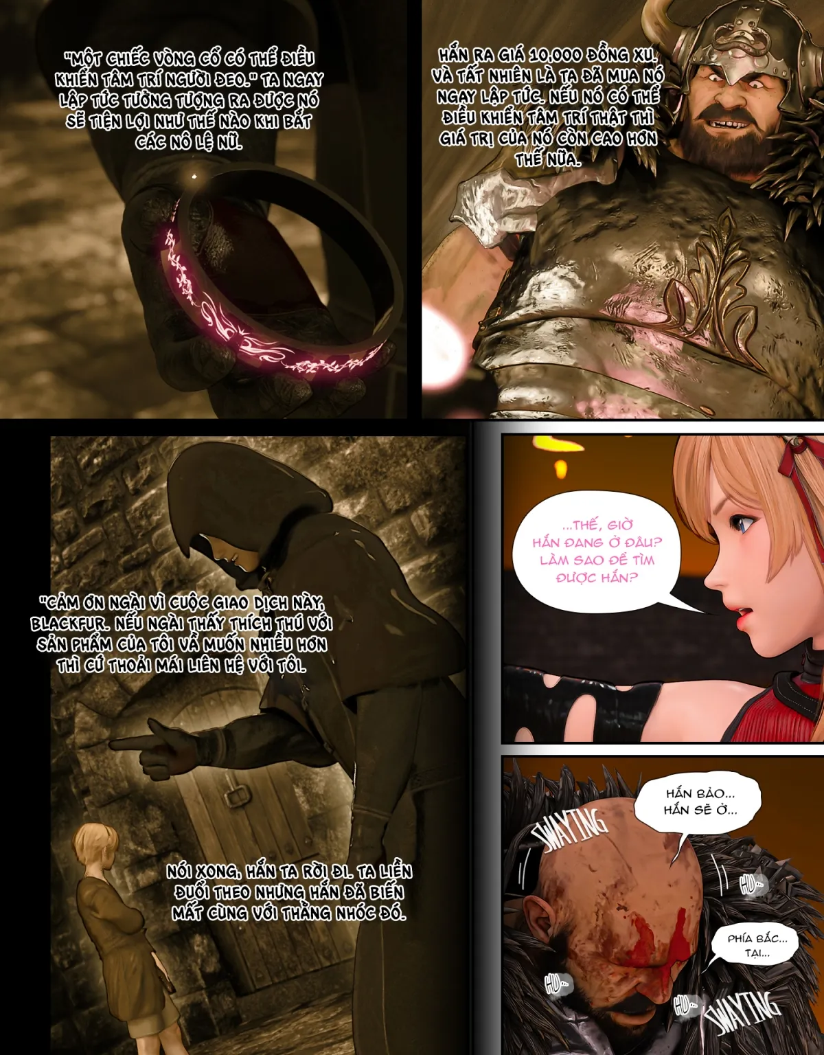 HentaiVN.net - Ảnh 41 - The Lily Praying For Light - Chap 6