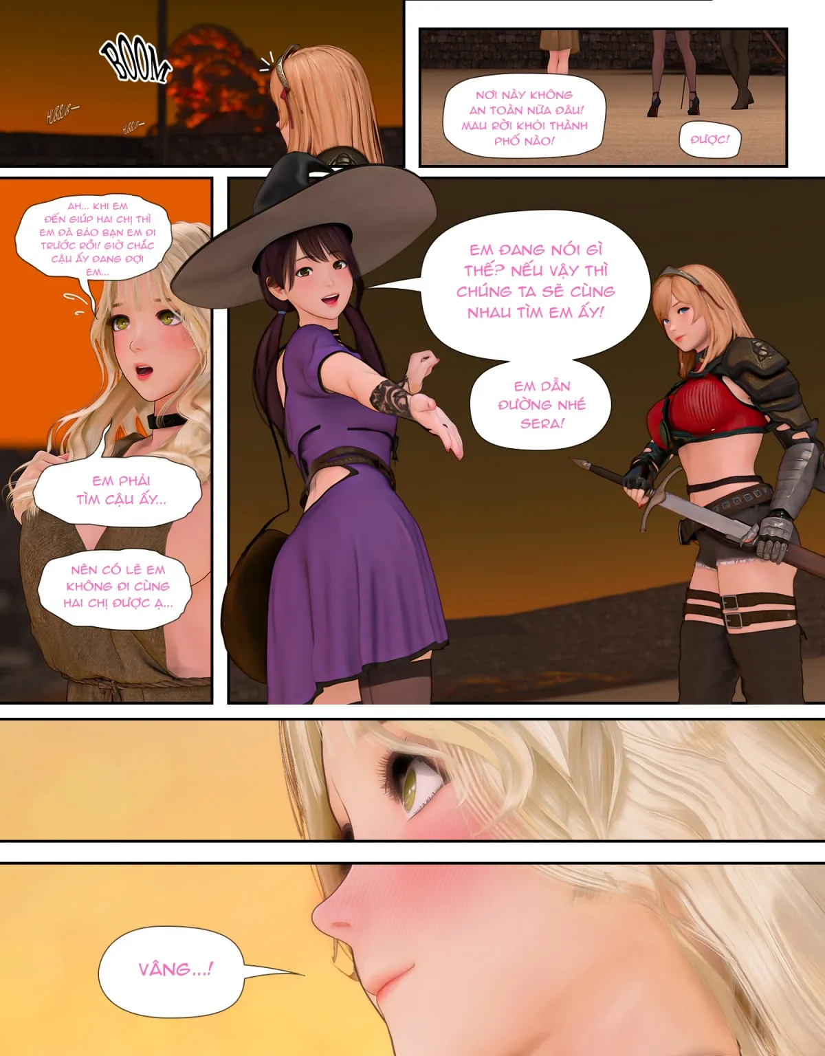 HentaiVN.net - Ảnh 50 - The Lily Praying For Light - Chap 6