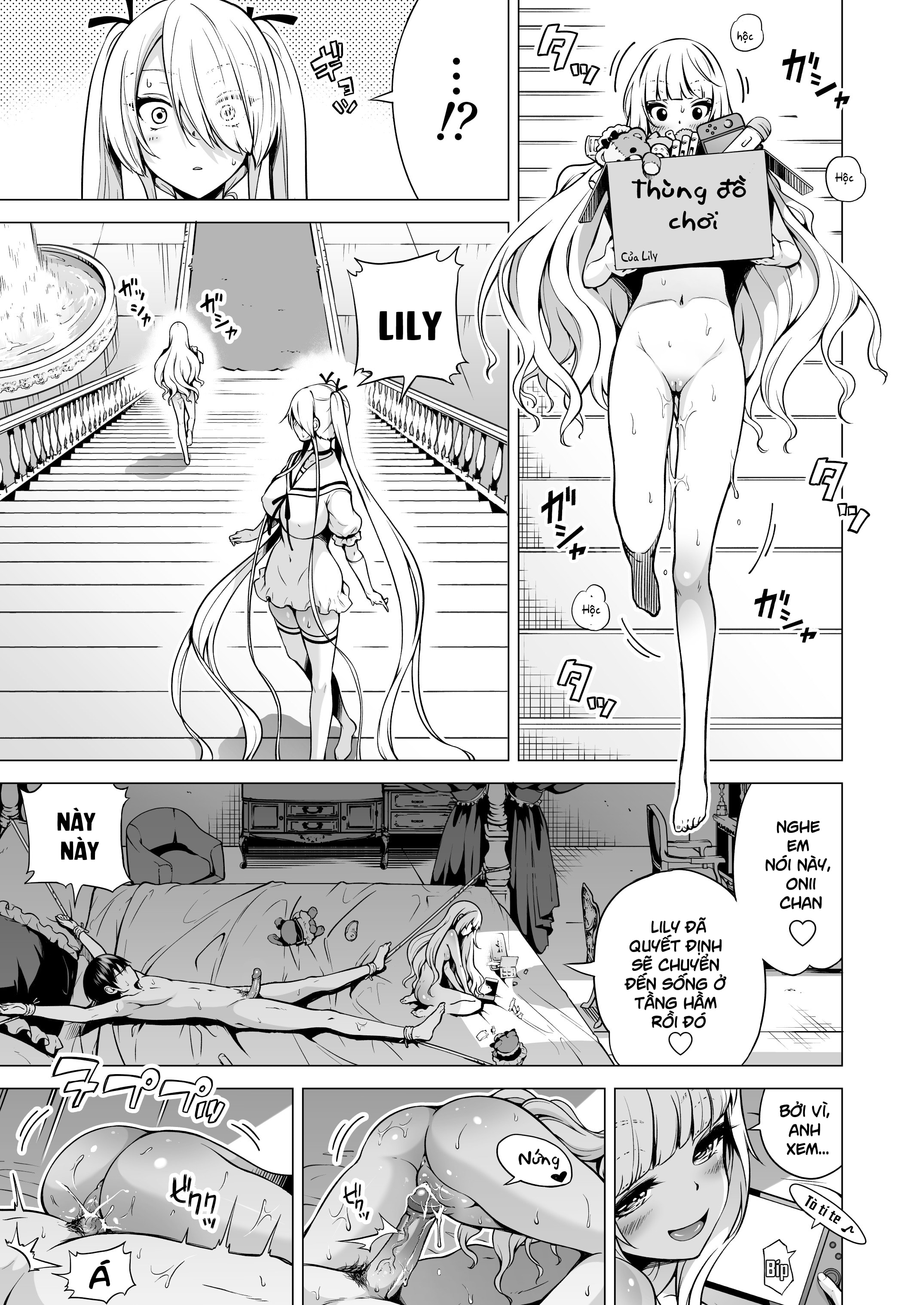 HentaiVN.net - Ảnh 21 - Bị ba chị em vắt cực khô - Chapter 3