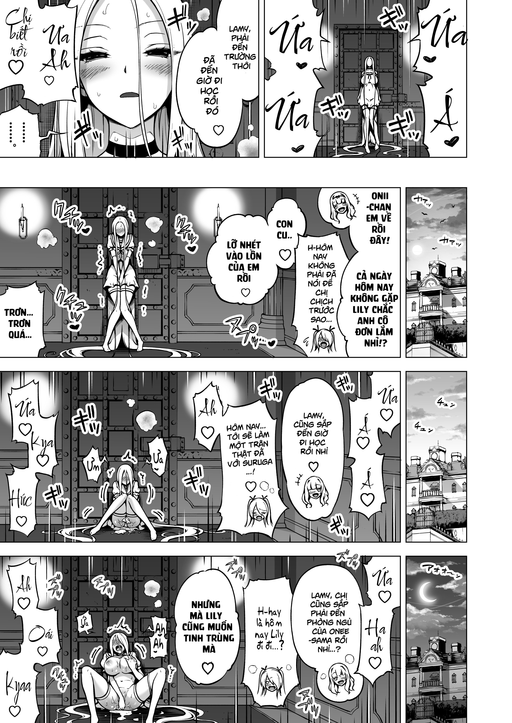 HentaiVN.net - Ảnh 77 - Bị ba chị em vắt cực khô - Chapter 3