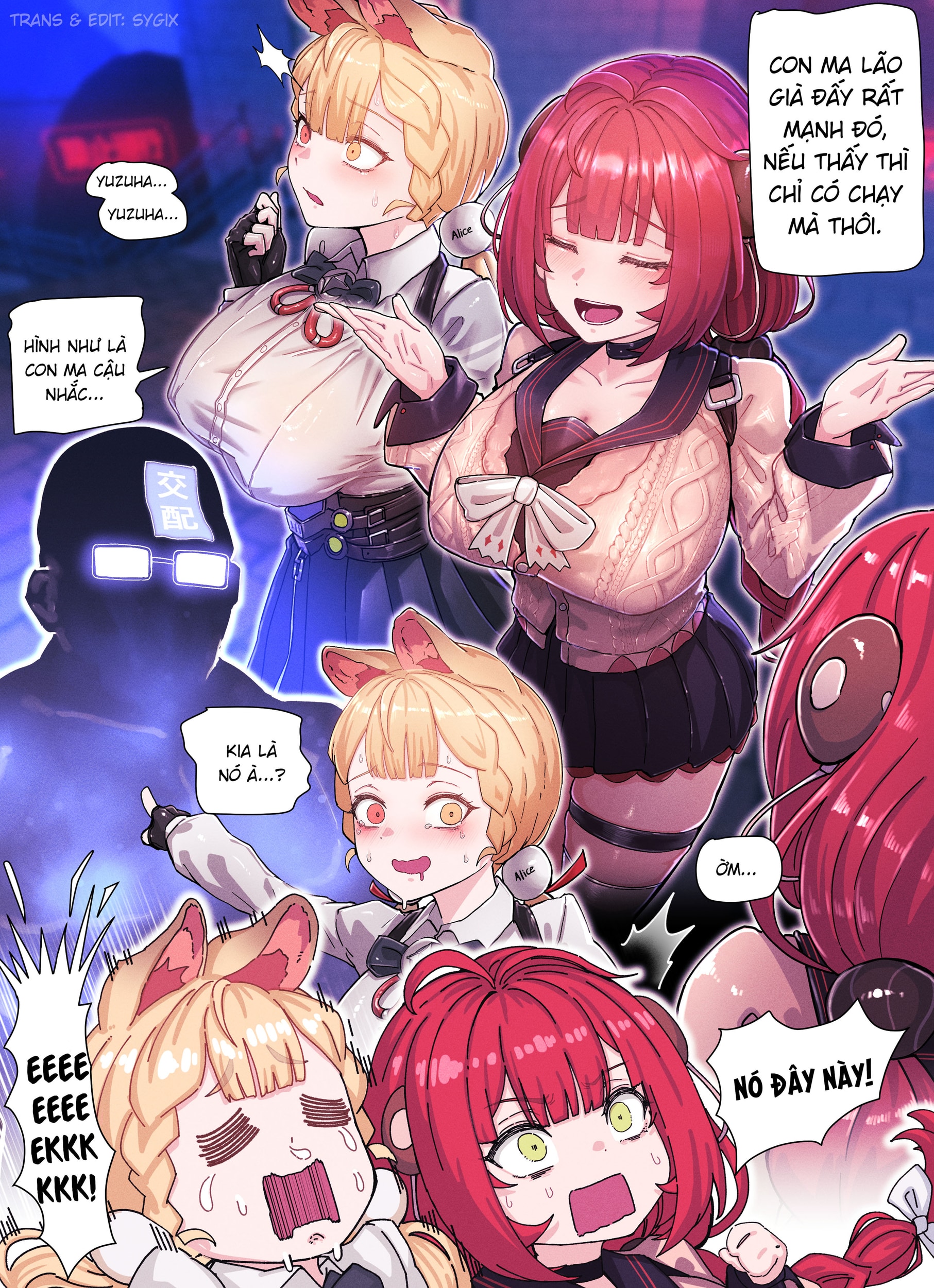 HentaiVN.net - Ảnh 3 - Z.Z.Z Gravure #03: Yuzuha & Alice - Oneshot