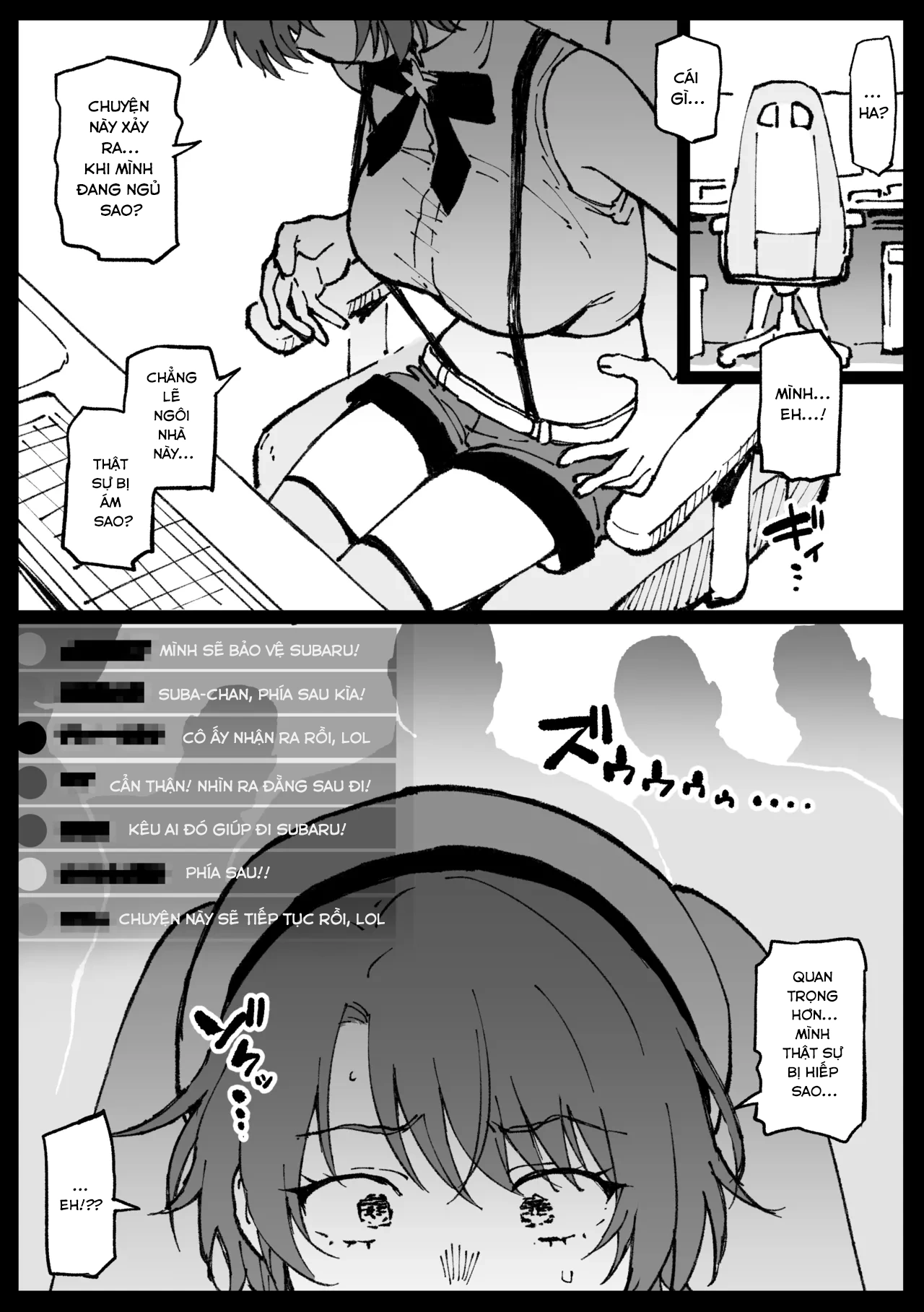 HentaiVN.net - Ảnh 19 - Bị hiếp bởi ma khi đang ngủ - Oneshot