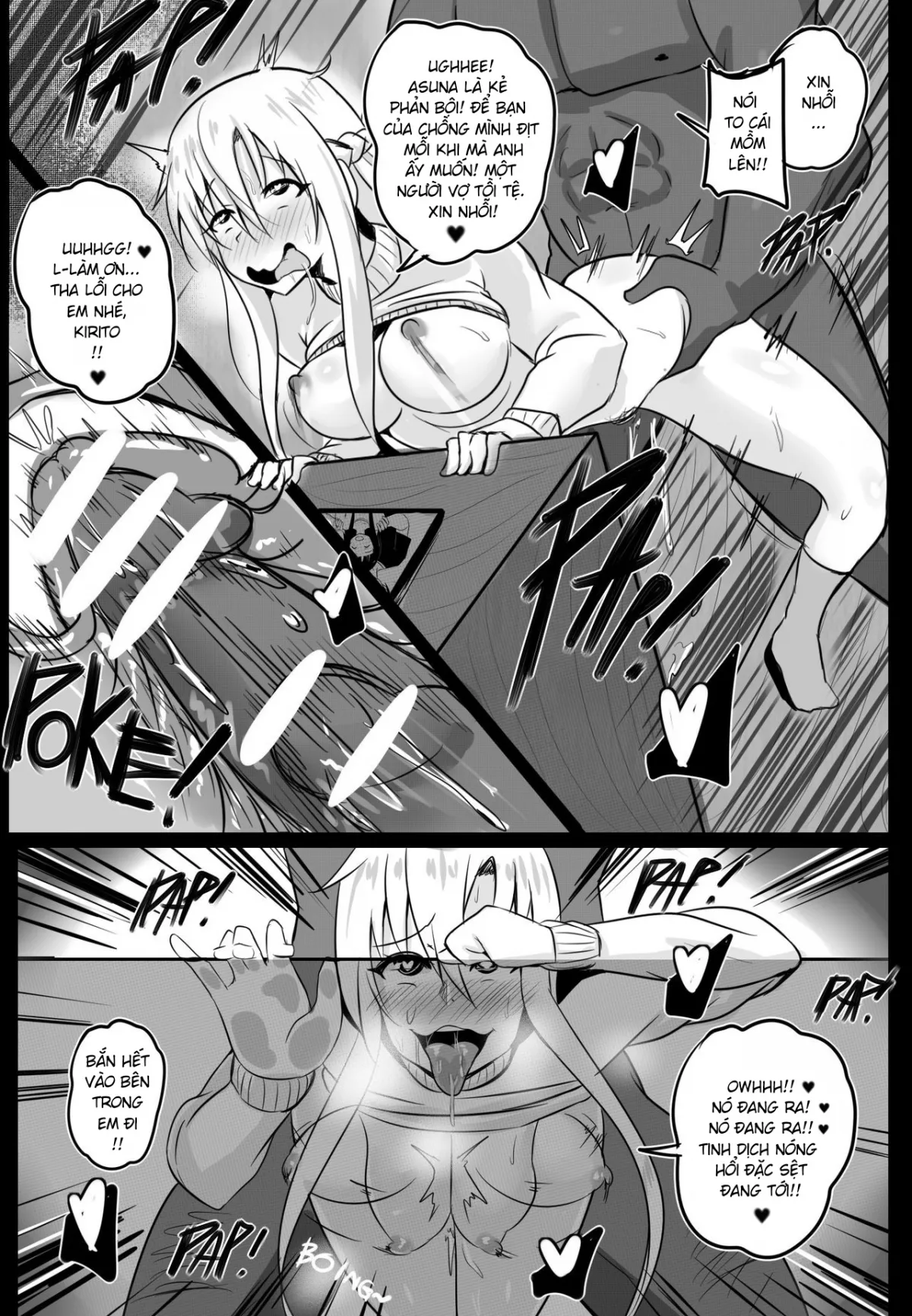 HentaiVN.net - Ảnh 11 - B-trayal 19 (Sword Art Online) - Chap 1 (b-trayal19-1)